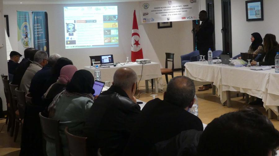  National Desertif’actions workshop of Tunisia, Djerba - March 9 -10, 2022