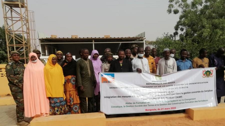  La composante W-Niger du complexe WAP poursuit ses activités de renforcement des capacités d’adaptation des acteurs au changement climatique