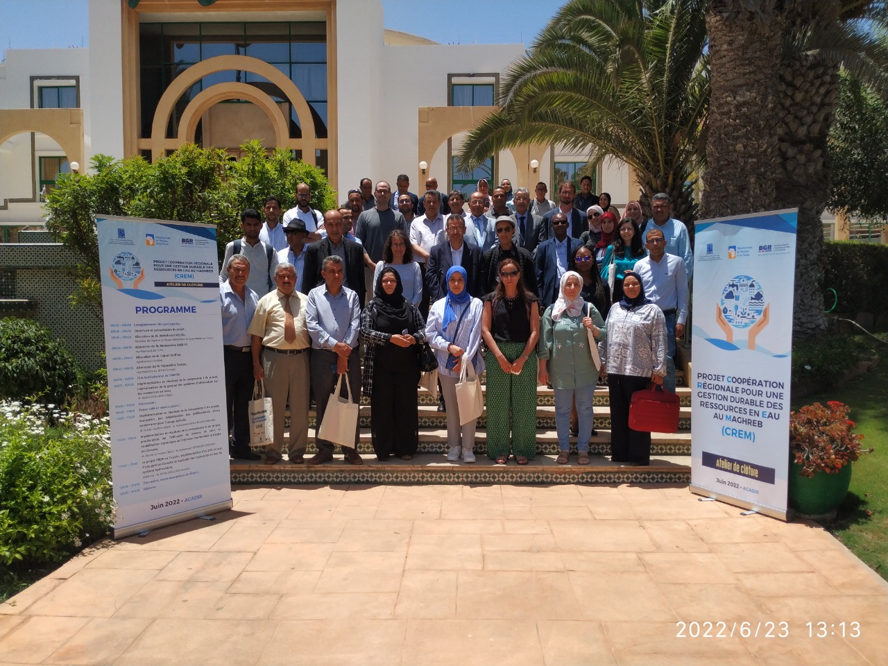  Restitution and closing workshop of the activities carried out in Morocco under the CREM project /BGR Module, Agadir, Morocco, June 23-24, 2022