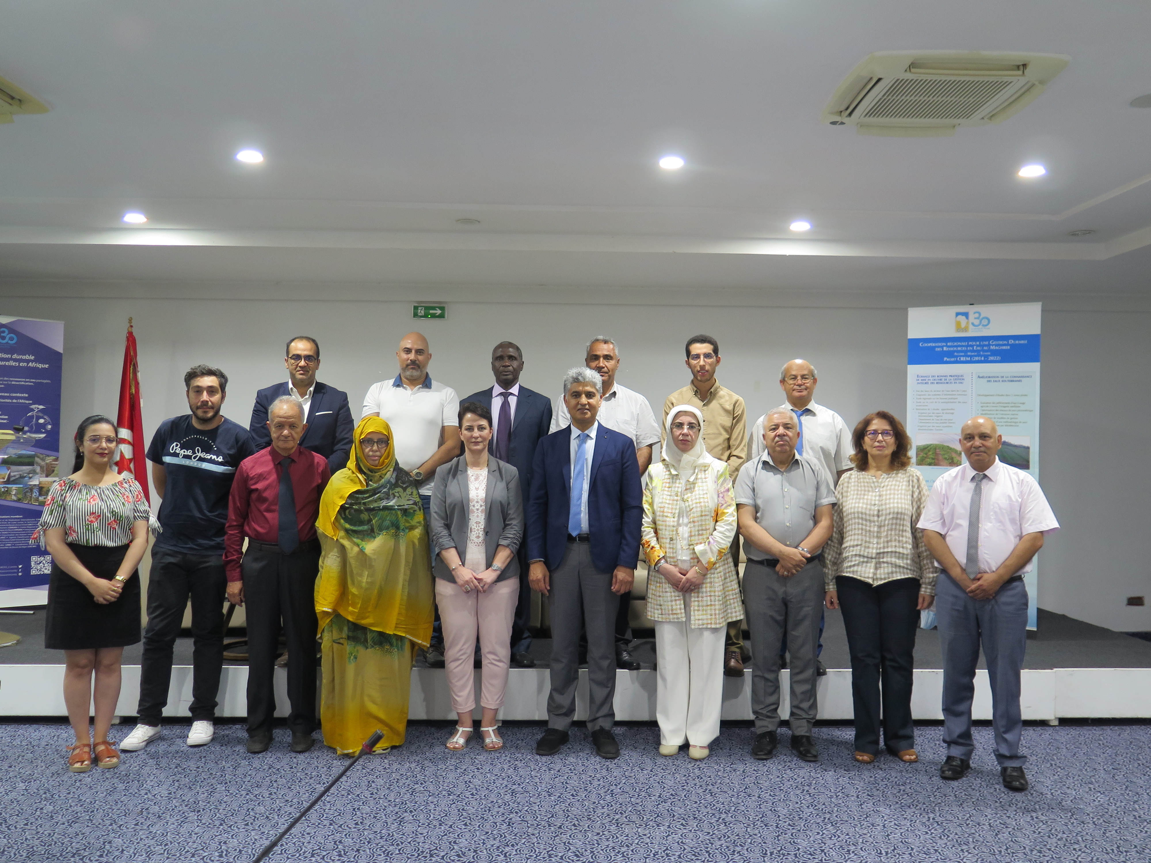  Atelier de clôture du projet « Coopération Régionale pour une Gestion Durable des Ressources en Eau au Maghreb, CREM-GIZ » - Vendredi, 24 juin 2022 – Tunis