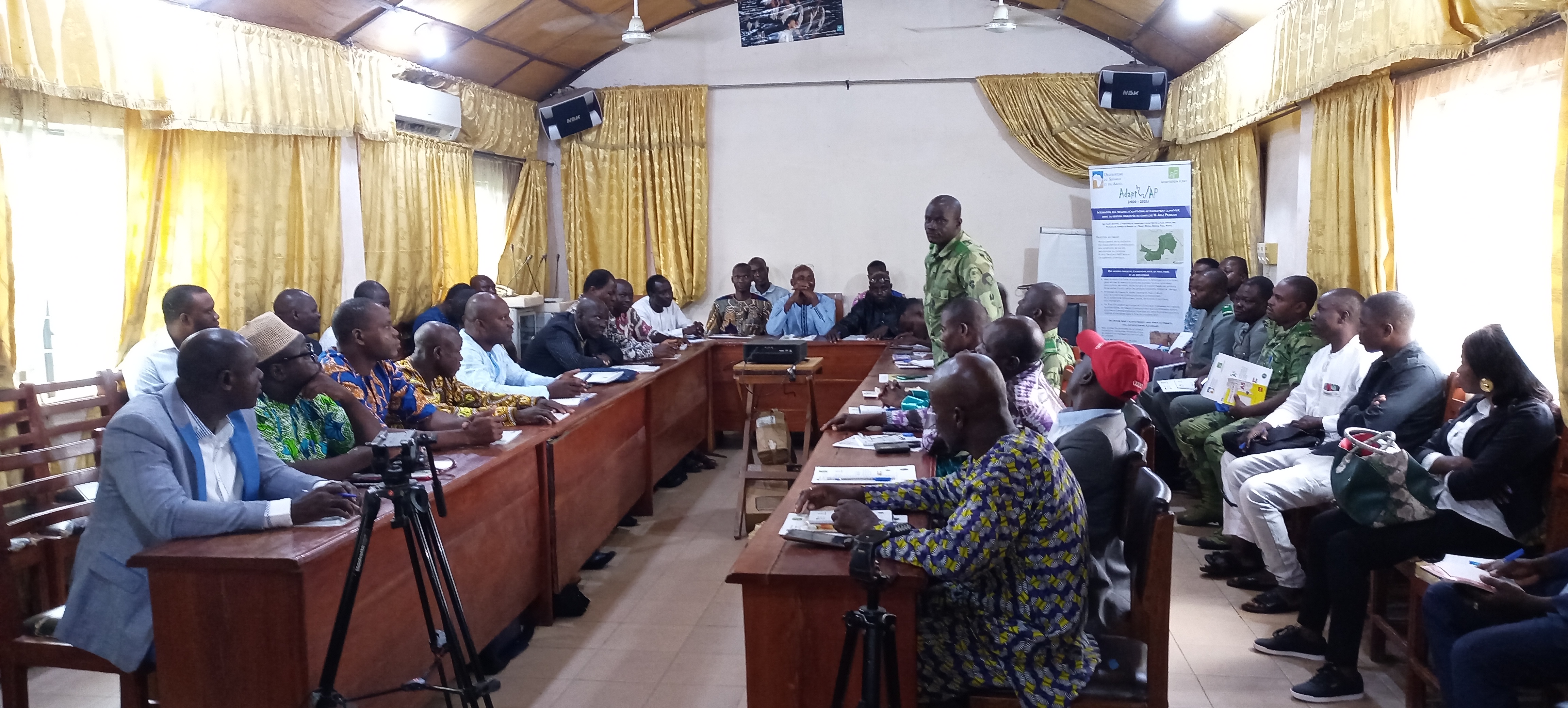 Benin AdaptWAP training of trainers session