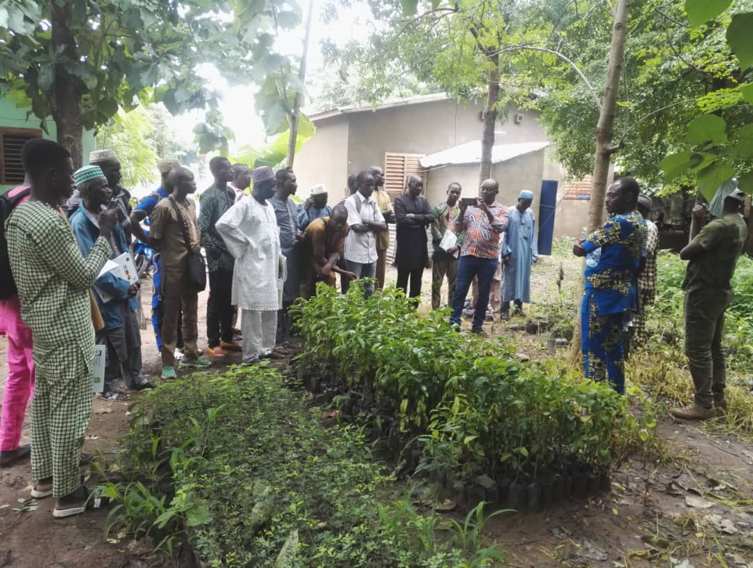 AdaptWAP Benin training on agroforestry and small-scale irrigation technique