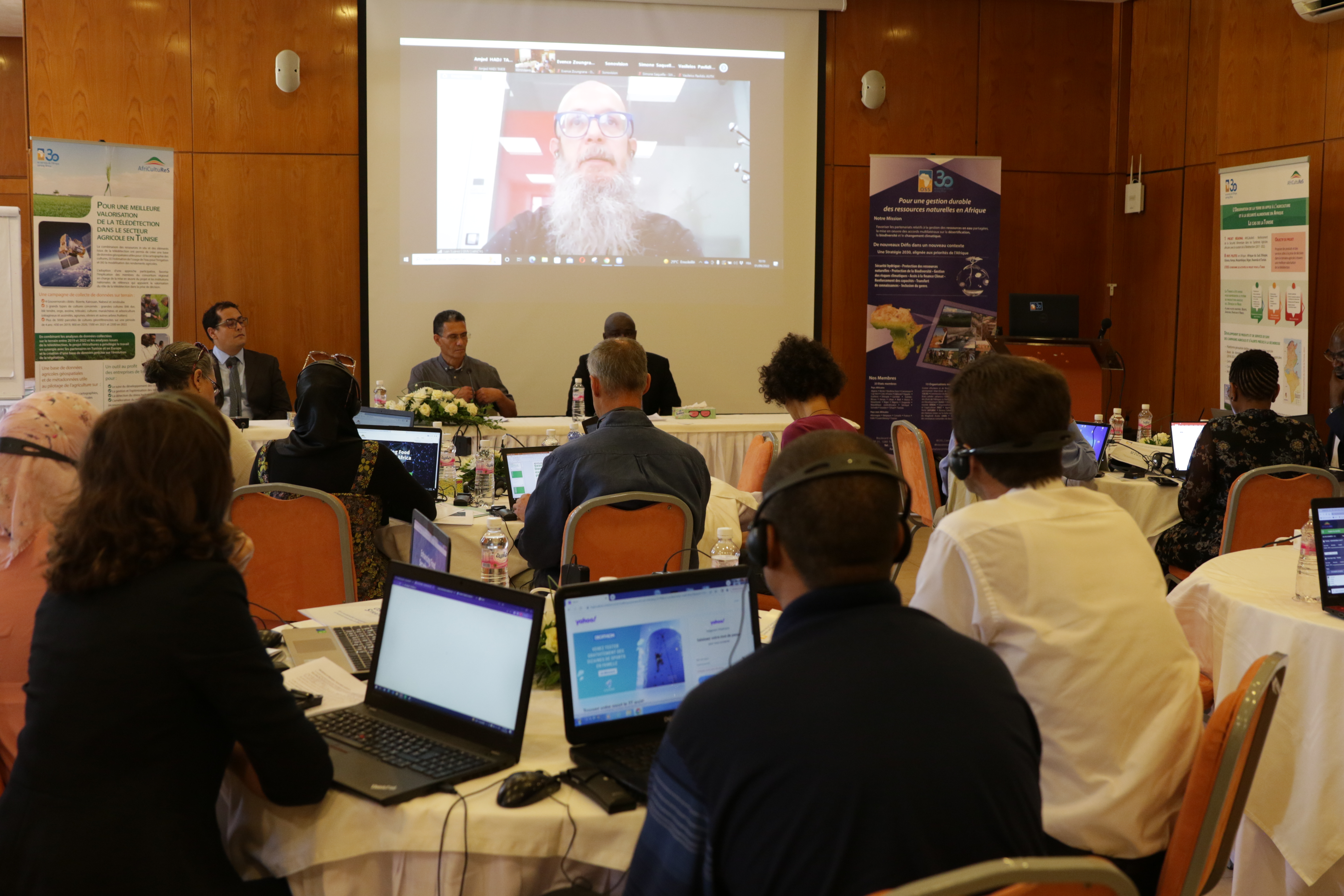 Start of the training workshop on the AfriCultuReS platform, in support of monitoring agricultural campaigns in Tunisia, September 1, 2022