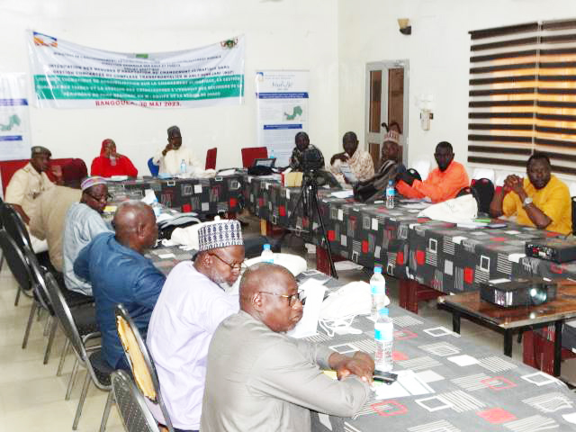Journées thématiques de sensibilisation des décideurs du parc W - Niger