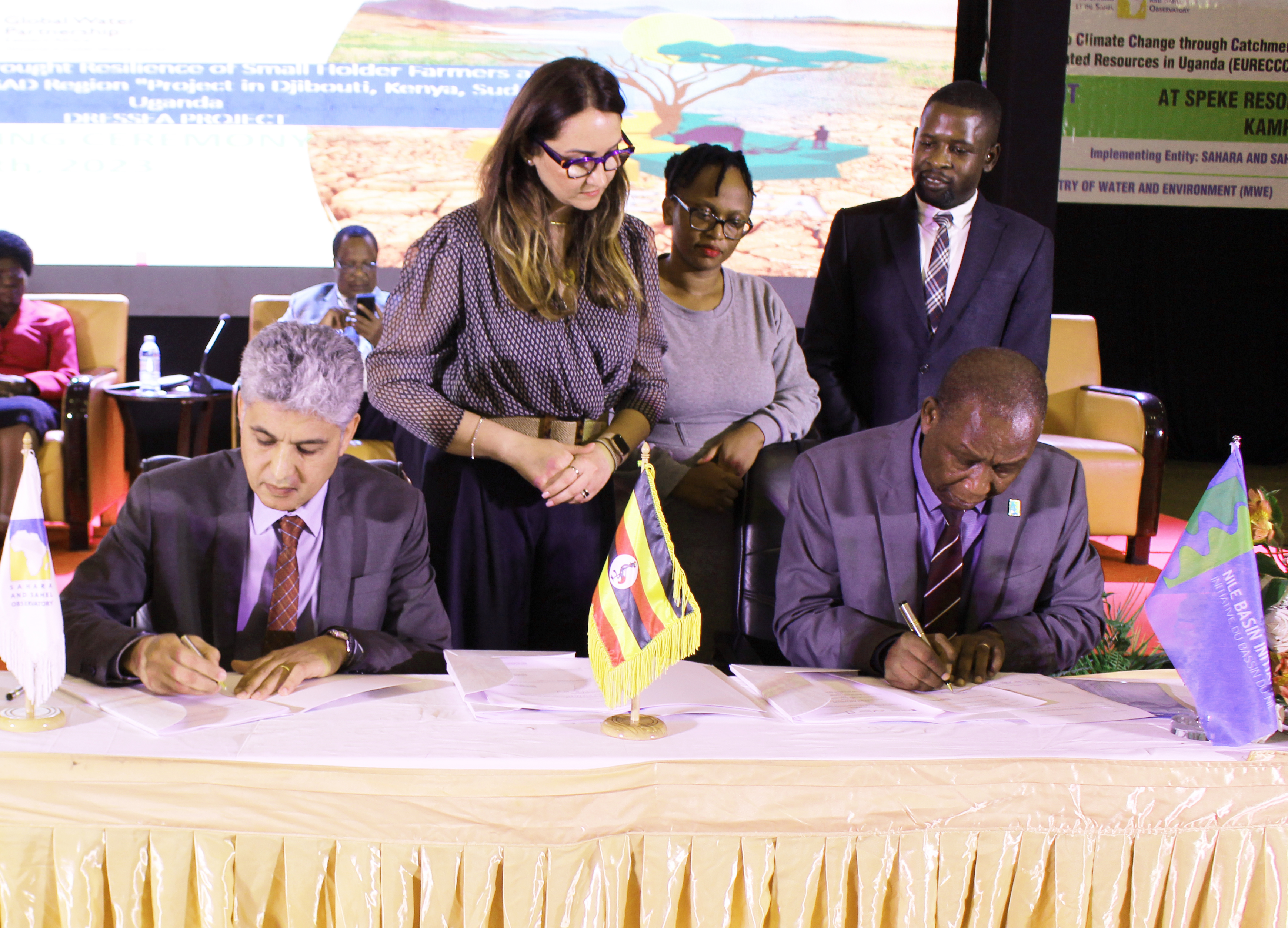 Collaboration between OSS & the Nile Basin Initiative collaboration