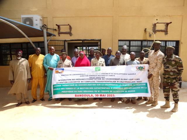 Journées thématiques de sensibilisation des décideurs du parc W - Niger