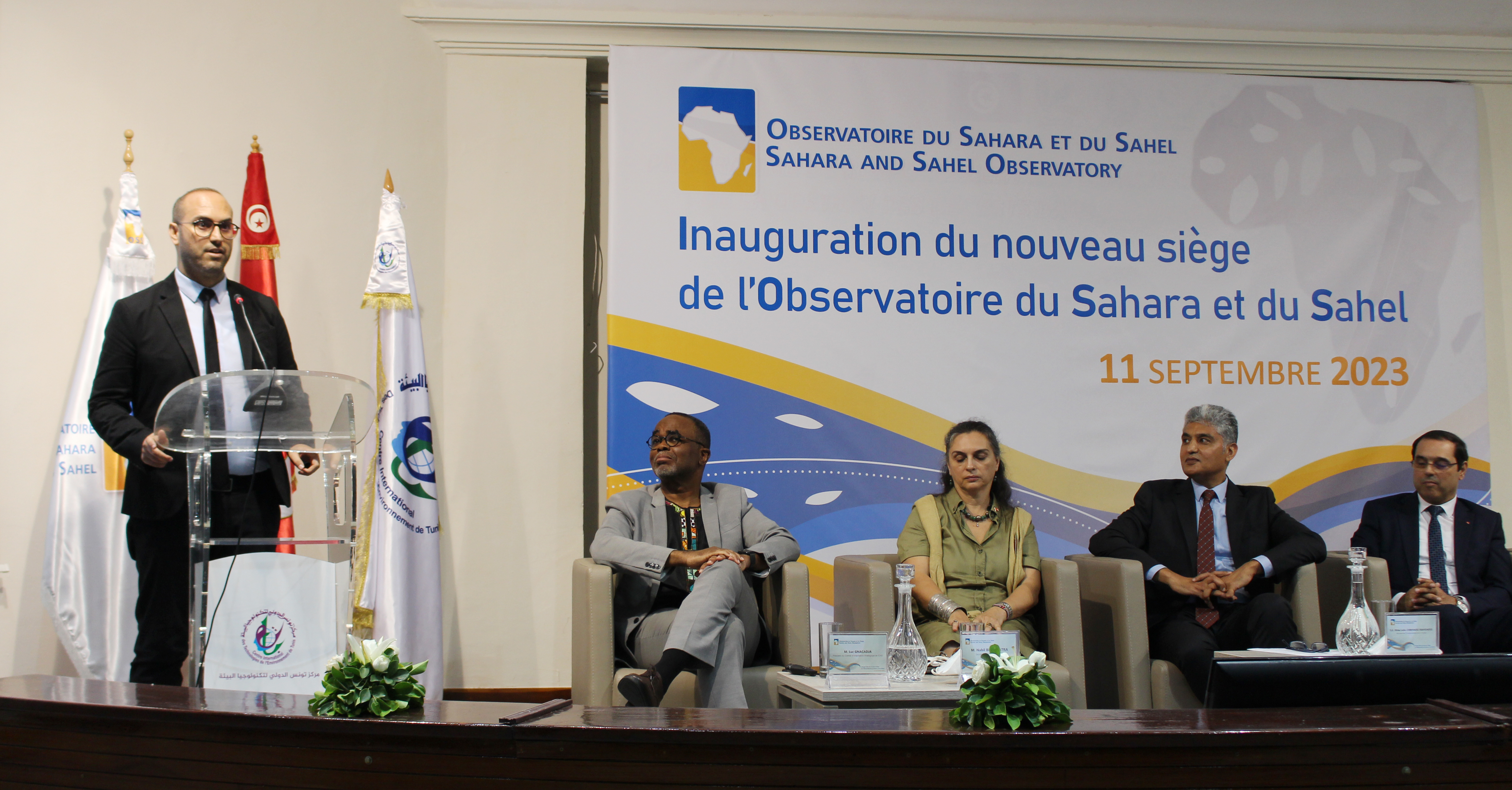 Inauguration du Nouveau Siège de l'Observatoire du Sahara et du Sahel, 11 septembre 2023