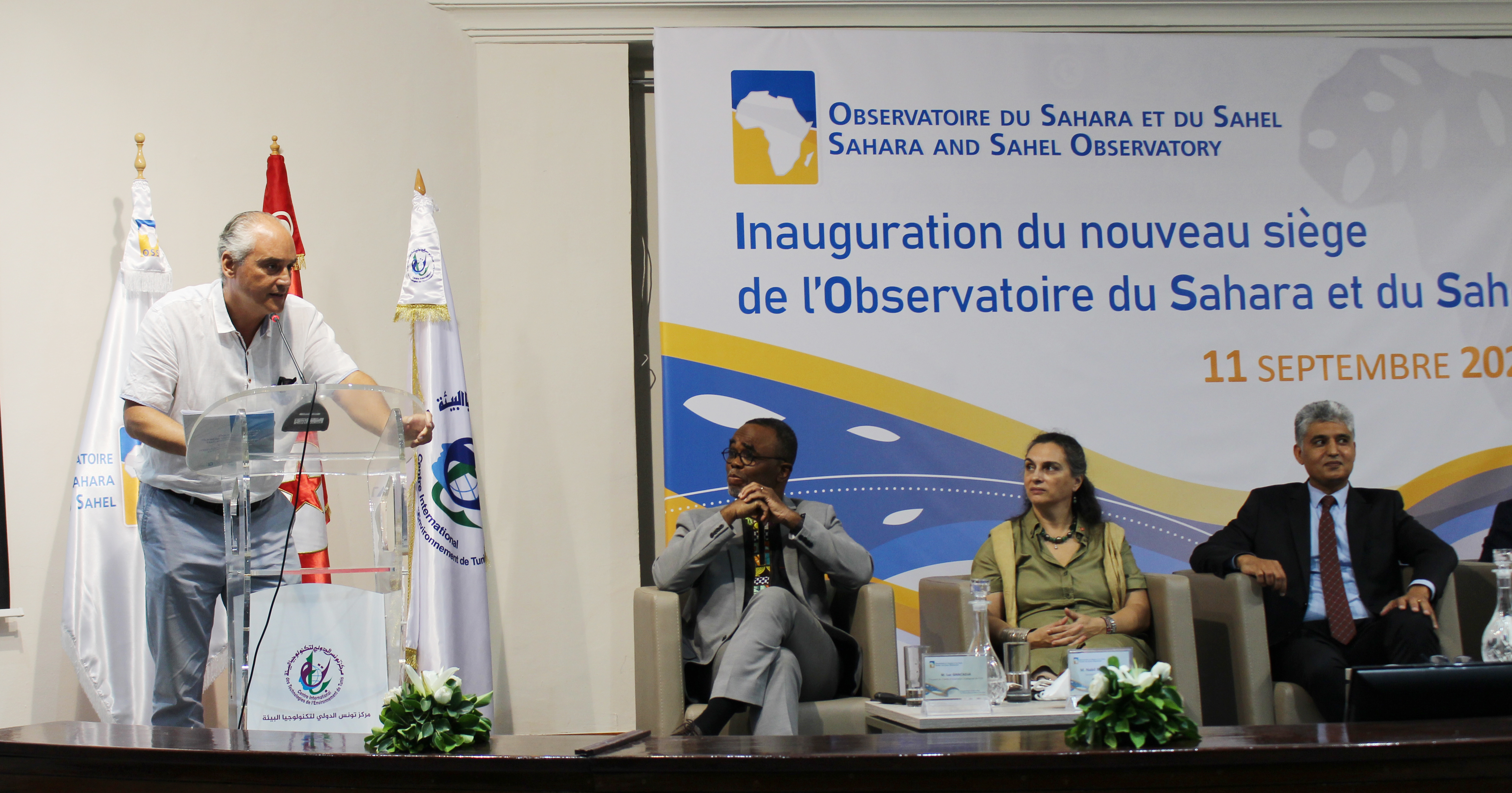 Inauguration du Nouveau Siège de l'Observatoire du Sahara et du Sahel, 11 septembre 2023