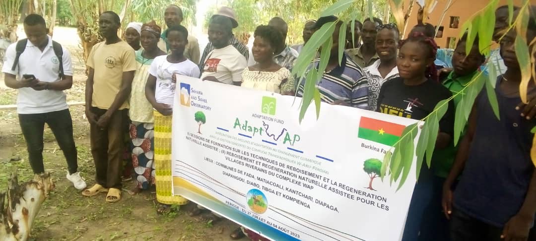 AdaptWAP Composante Burkina Faso Component: Reboisement et régénération naturelle assistée