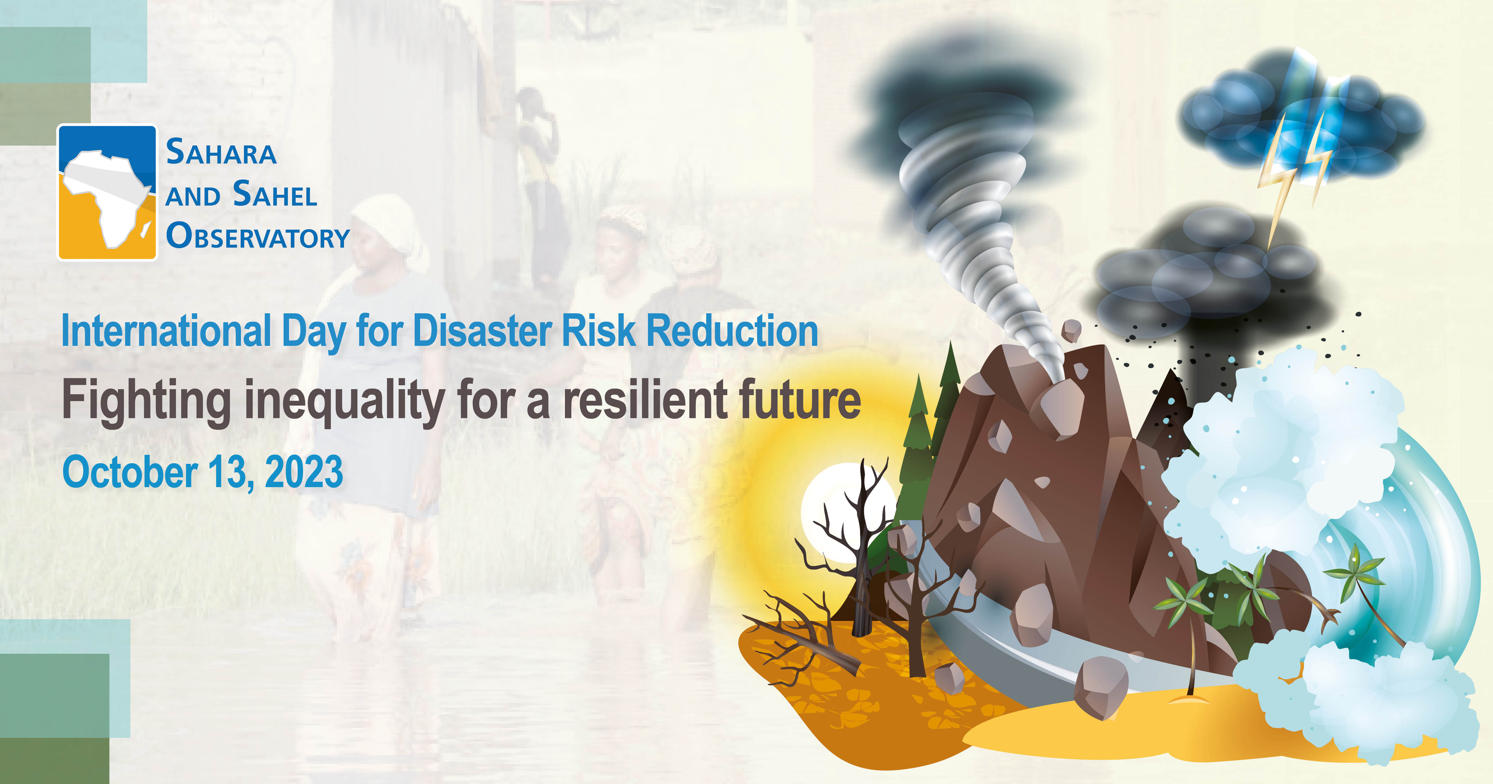 International Day for Disaster Risk Reduction - Fighting inequality for a resilient future 