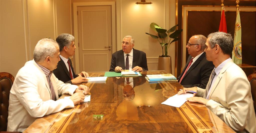  High-level meeting between OSS Executive Secretary and Egyptian Minister of Agriculture and Land Restoration. November 2, 2023, Egypt.