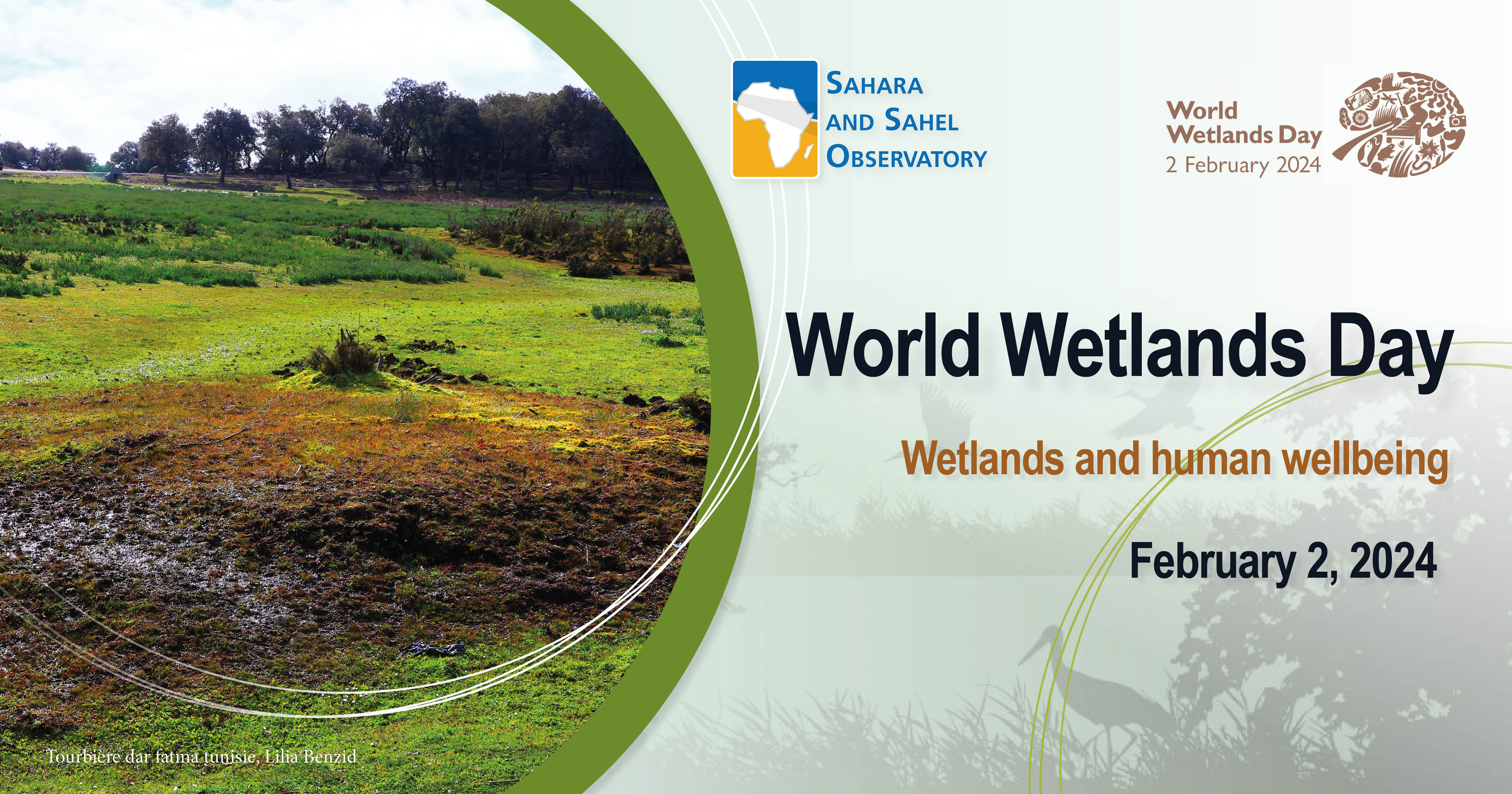 World Wetlands Day "Wetlands, Sources of Human Well-being," February 2, 2024