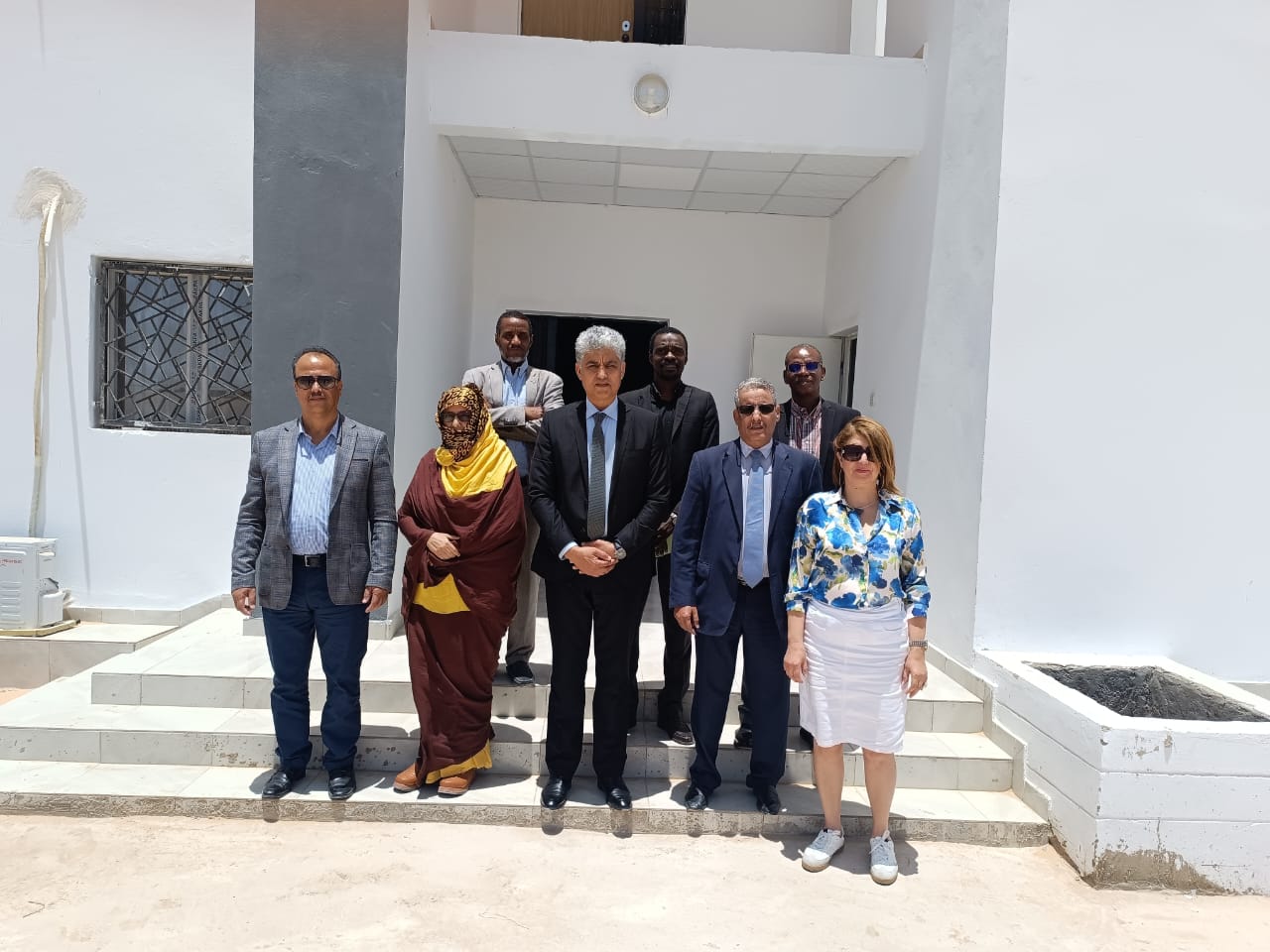 Follow-up meeting for the demonstration pilot of Dhar de Nema at the National Water Resources Center, Nouakchott, April 22, 2024