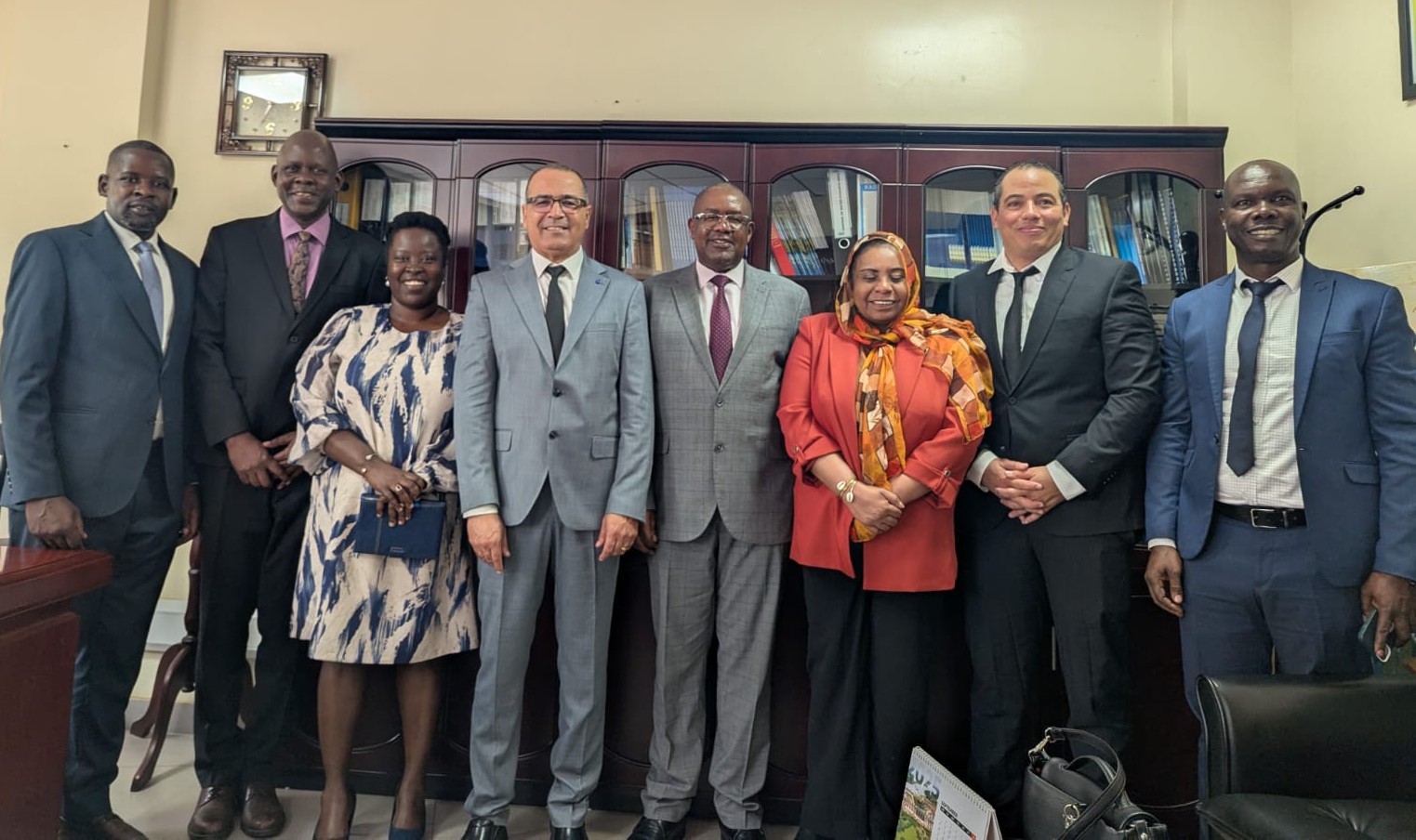 OSS DRESS-EA Supervision Mission team welcomed in Uganda by the Ministry of Water and Environment