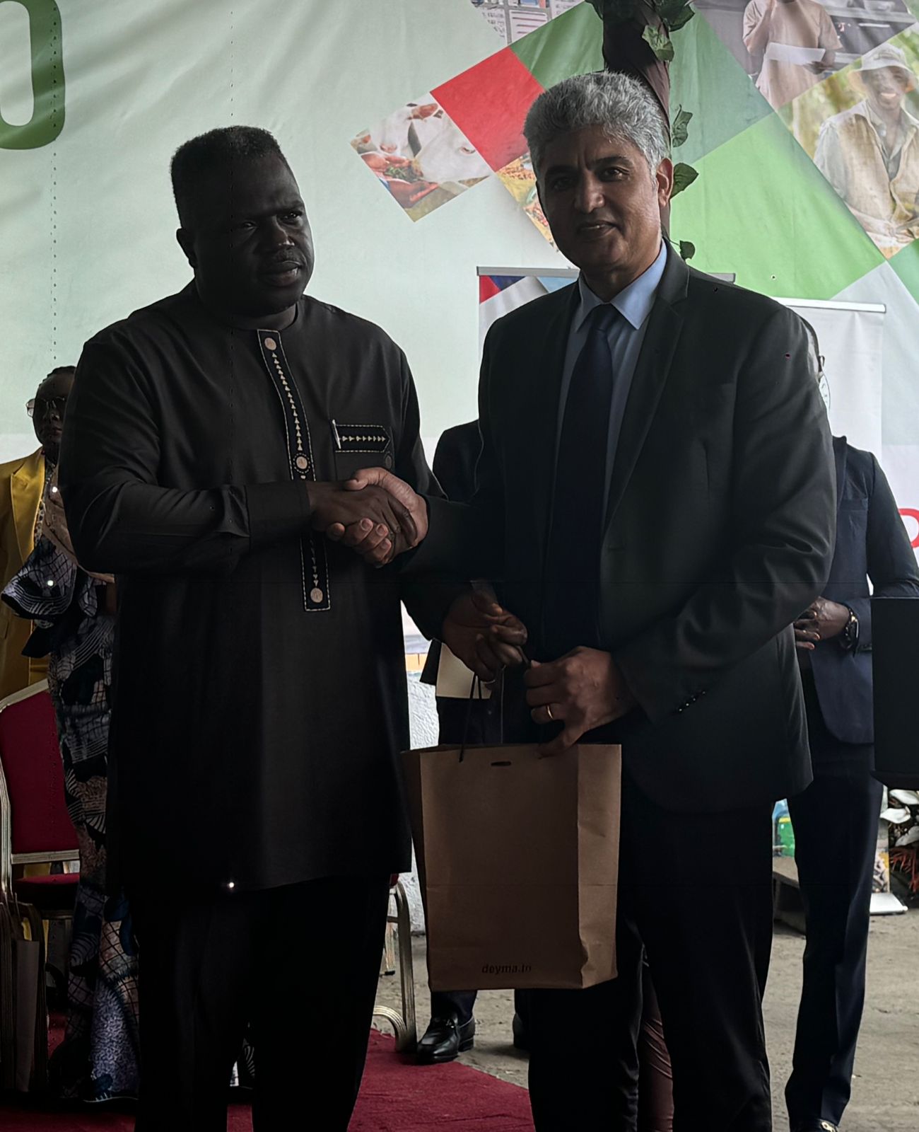 Rencontre avec le Vice-Président de la République du Liberia, le 31 juillet 2024.