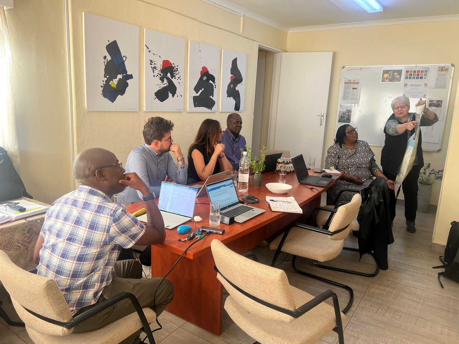 2eme mission de supervision du projet ADSWAC, 20-27 septembre 2024, Namibie