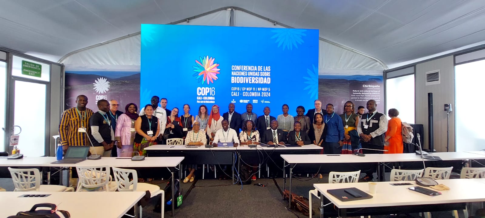 COP16 Biodiversité- Evènement parallèle sur le renforcement de la collaboration régionale pour la conservation de la biodiversité en Afrique - Cali, Colombie, 24 octobre 2024