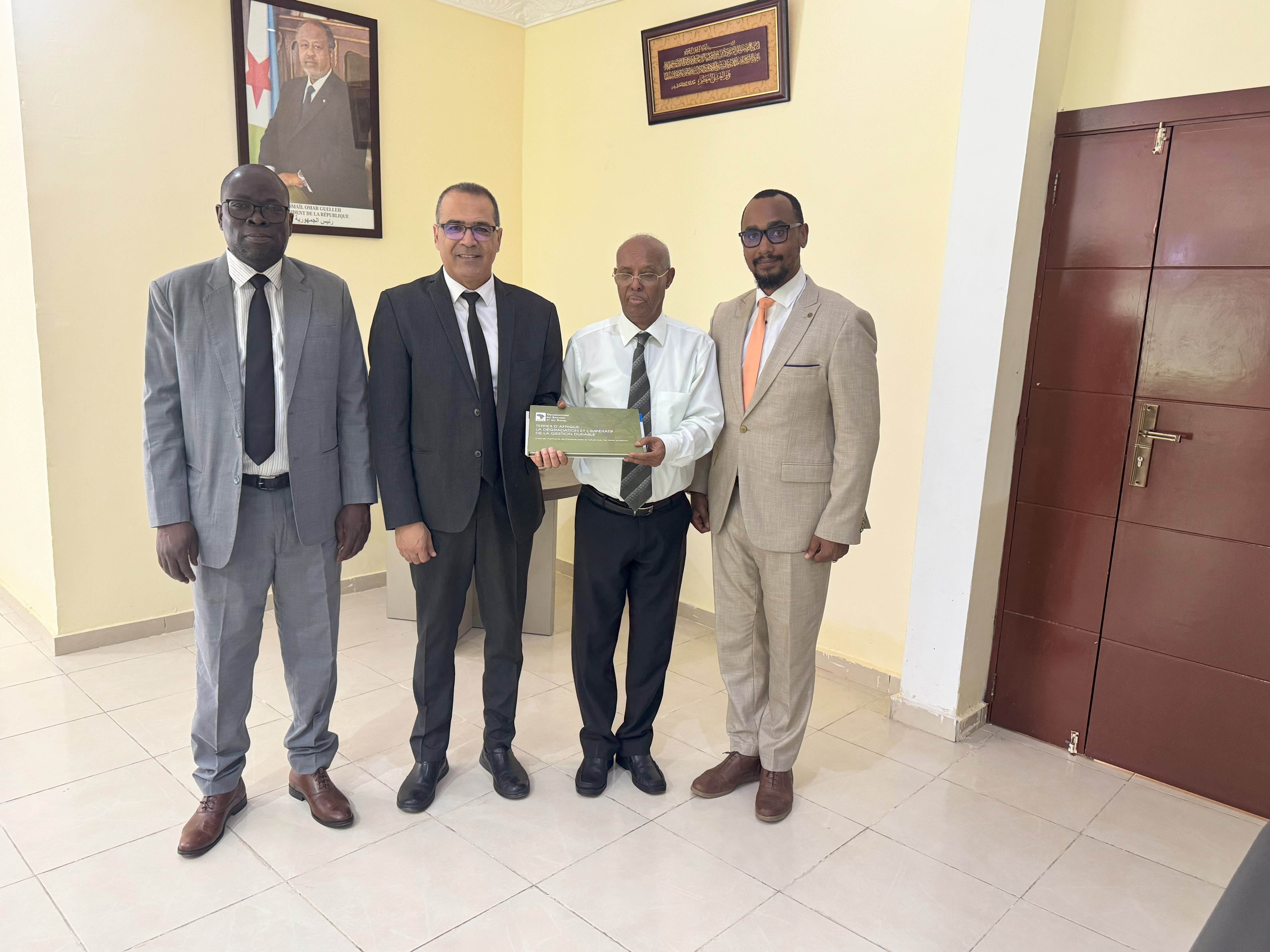 Courtesy Visit to the Minister of Agriculture, Water, Livestock, Fisheries, and Marine Resources: of Djibouti, 23 November 2024