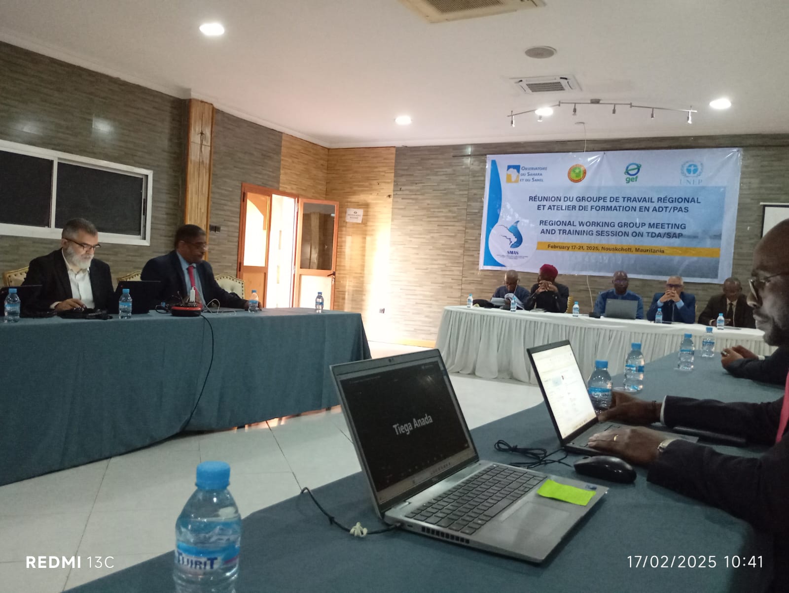 Meeting of the Regional Working Group on the Senegal-Mauritania Aquifer Basin and TDA/SAP training, Nouakchott, February 17-21, 2025