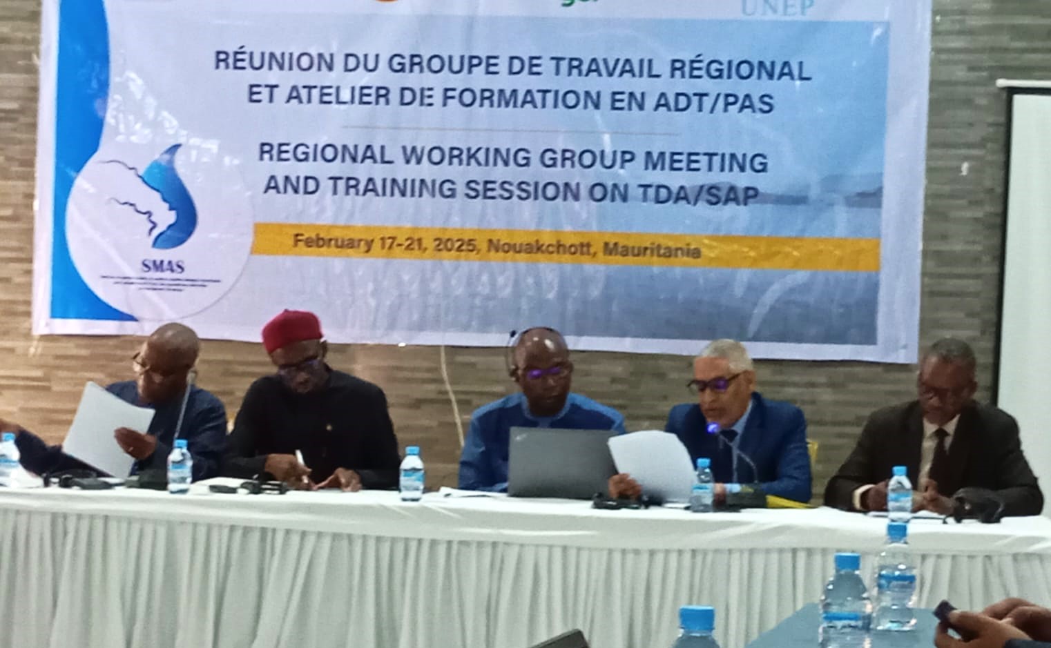  Réunion du Groupe de Travail Régional sur le Bassin Aquifère Sénégalo-Mauritanien et Formation en ADT/PAS, Nouakchott, 17-21 février 2025