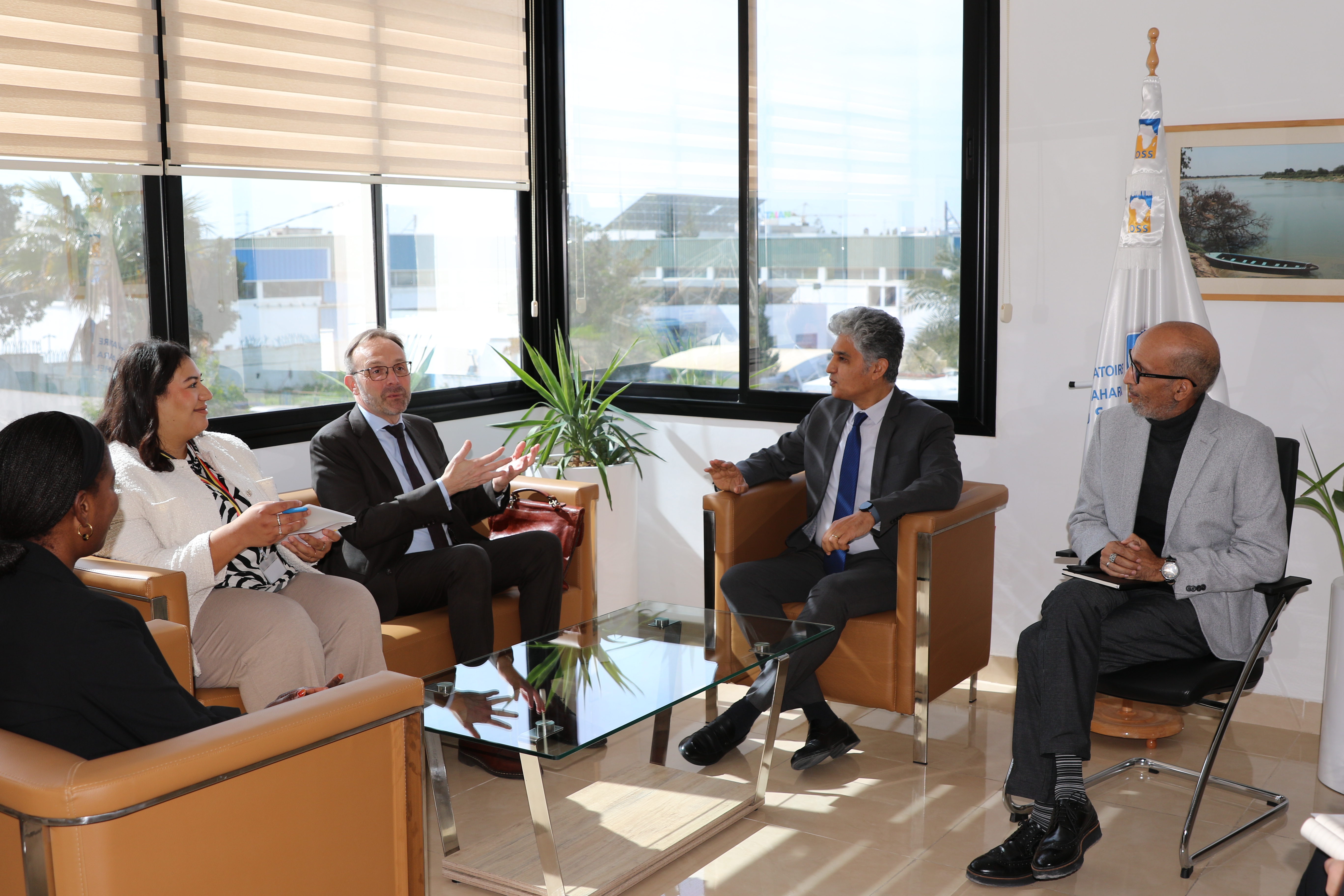  Meeting between OSS and the Embassy of Belgium: Towards a Strengthened Partnership for Environment and Resilience – Tunis, March 13, 2025