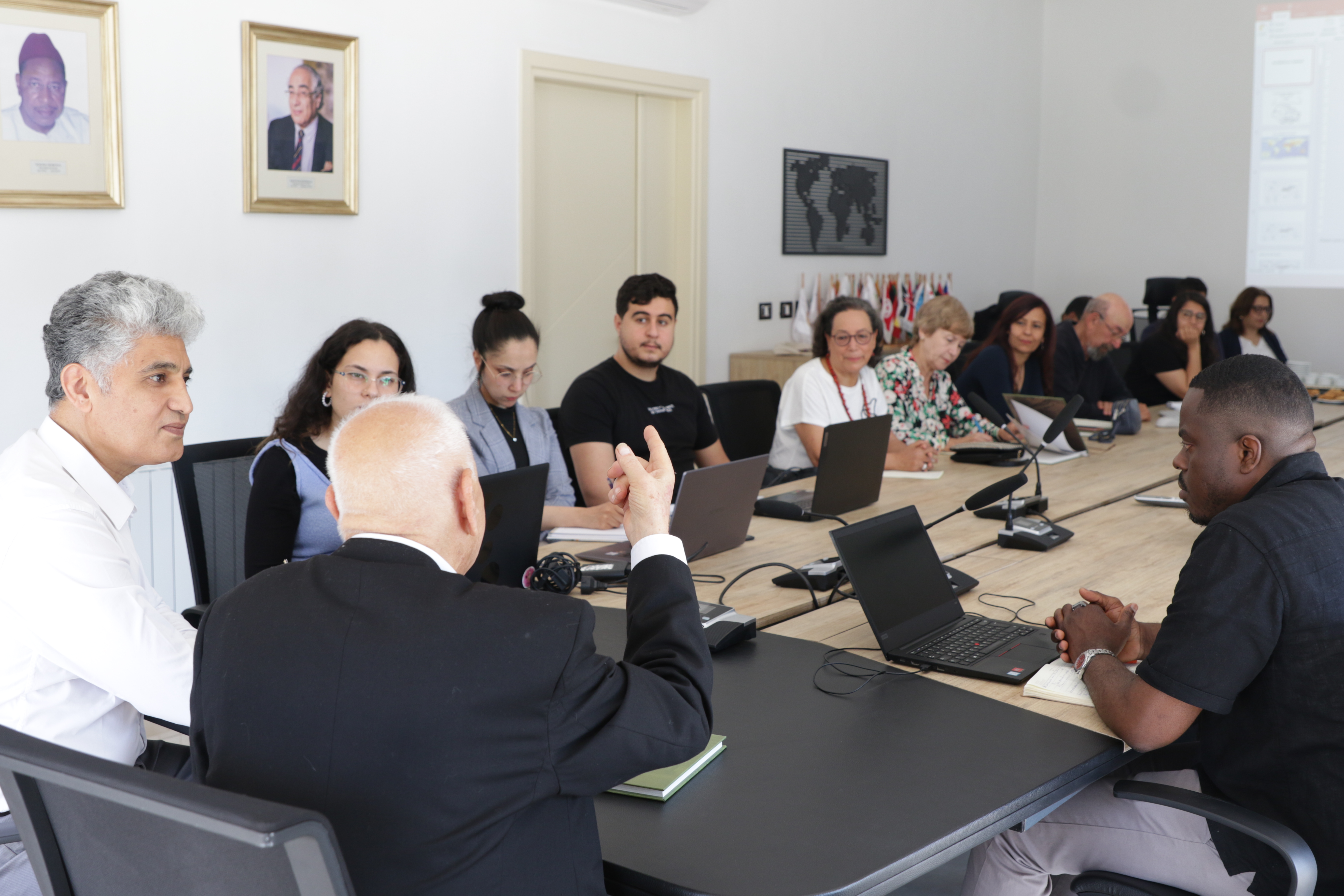 Discovering the "7 Saharas"  : Édouard Le Floch and his exceptional lecture at the OSS