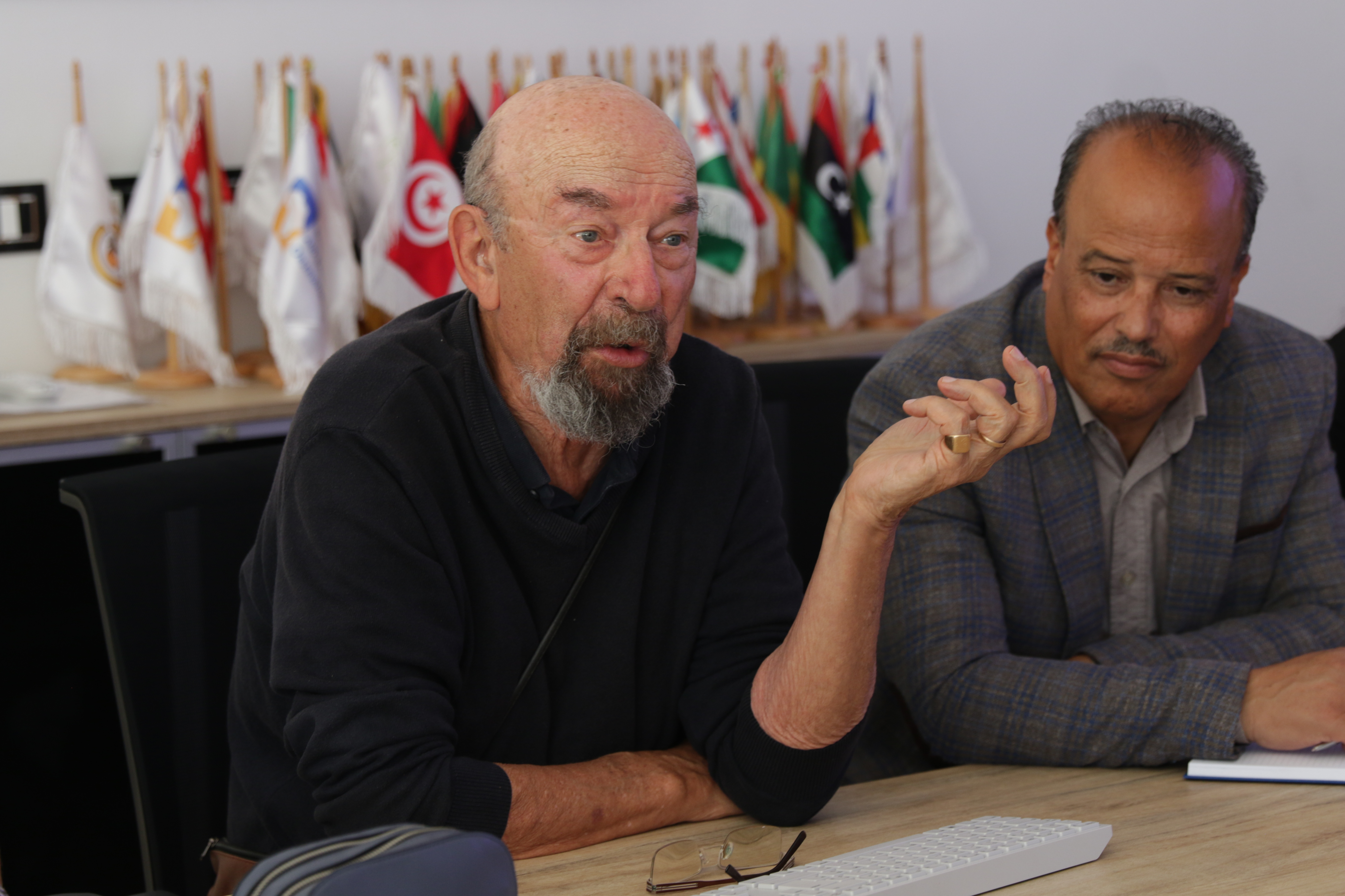 Discovering the "7 Saharas"  : Édouard Le Floch and his exceptional lecture at the OSS