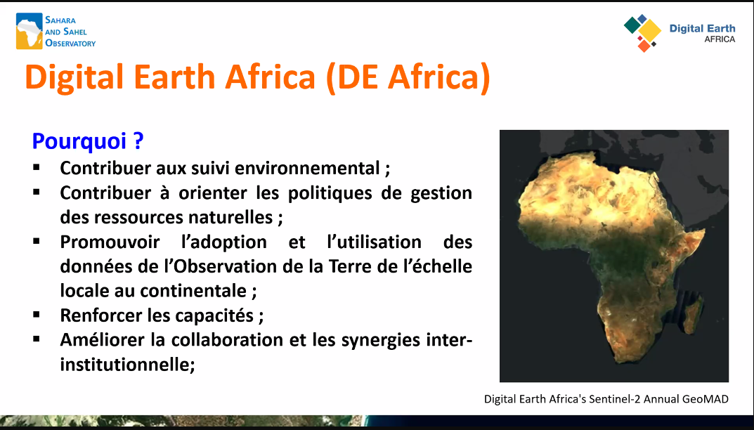 First Training Workshop on Digital Earth Africa Services for Land Degradation Monitoring