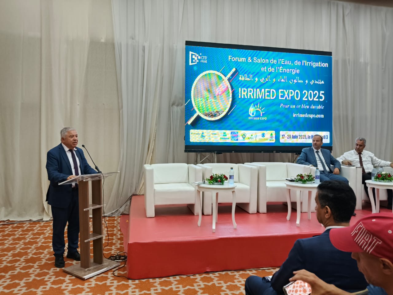 L’OSS met en lumière les enjeux de la gouvernance de l’eau à IRRIMED EXPO 2025
