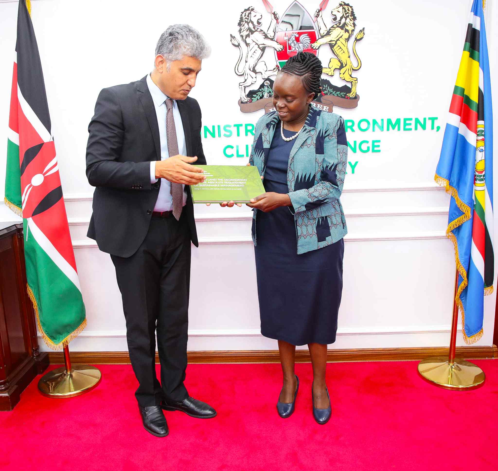  Kenya and the OSS deepen strategic partnerships to tackle climate and environmental challenges in Africa, Nairobi, Kenya – July 2025 