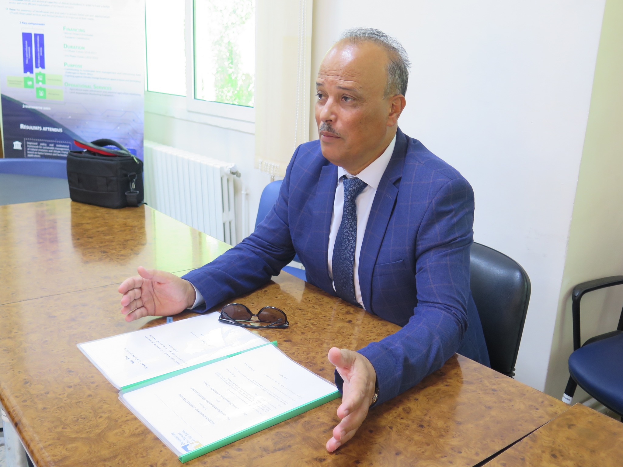 Implementation of the Partnership Agreement between OSS and the Libyan Authority for Grain Production: GMES North Africa services supporting the monitoring of agricultural campaigns, September 17, 2025.