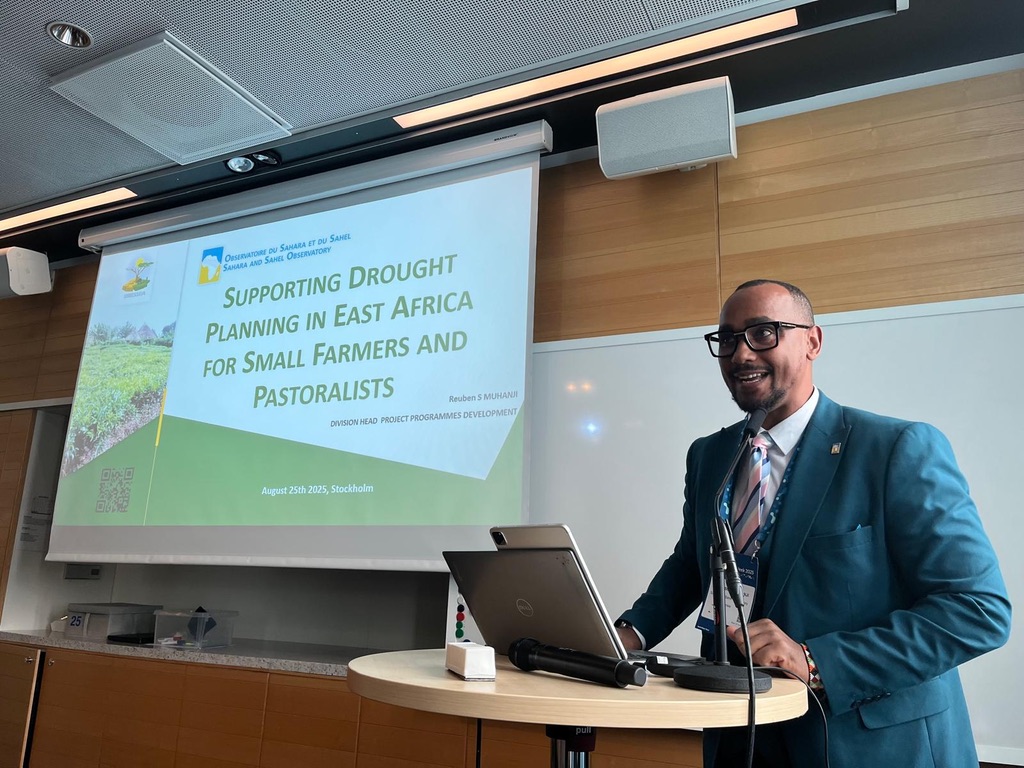  OSS Showcases DRESSEA and the Drought–Water Nexus at Stockholm World Water Week 2025