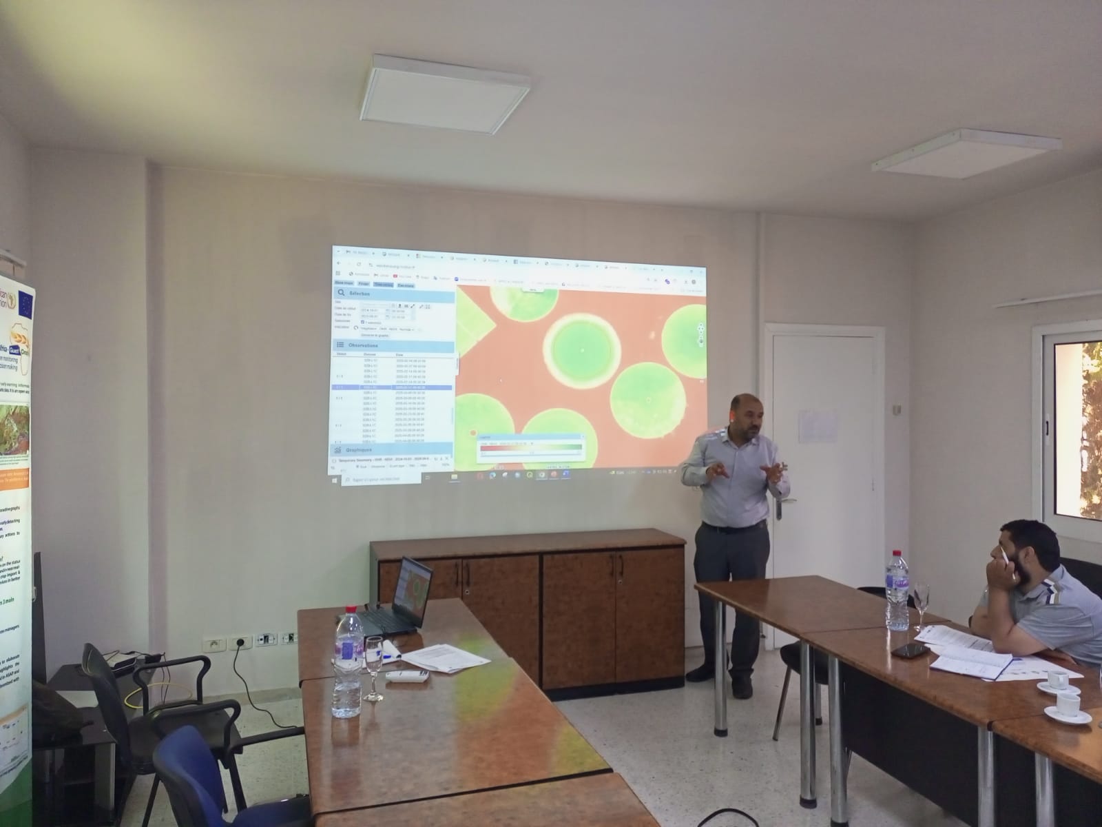 Implementation of the Partnership Agreement between OSS and the Libyan Authority for Grain Production: GMES North Africa services supporting the monitoring of agricultural campaigns, September 17, 2025.