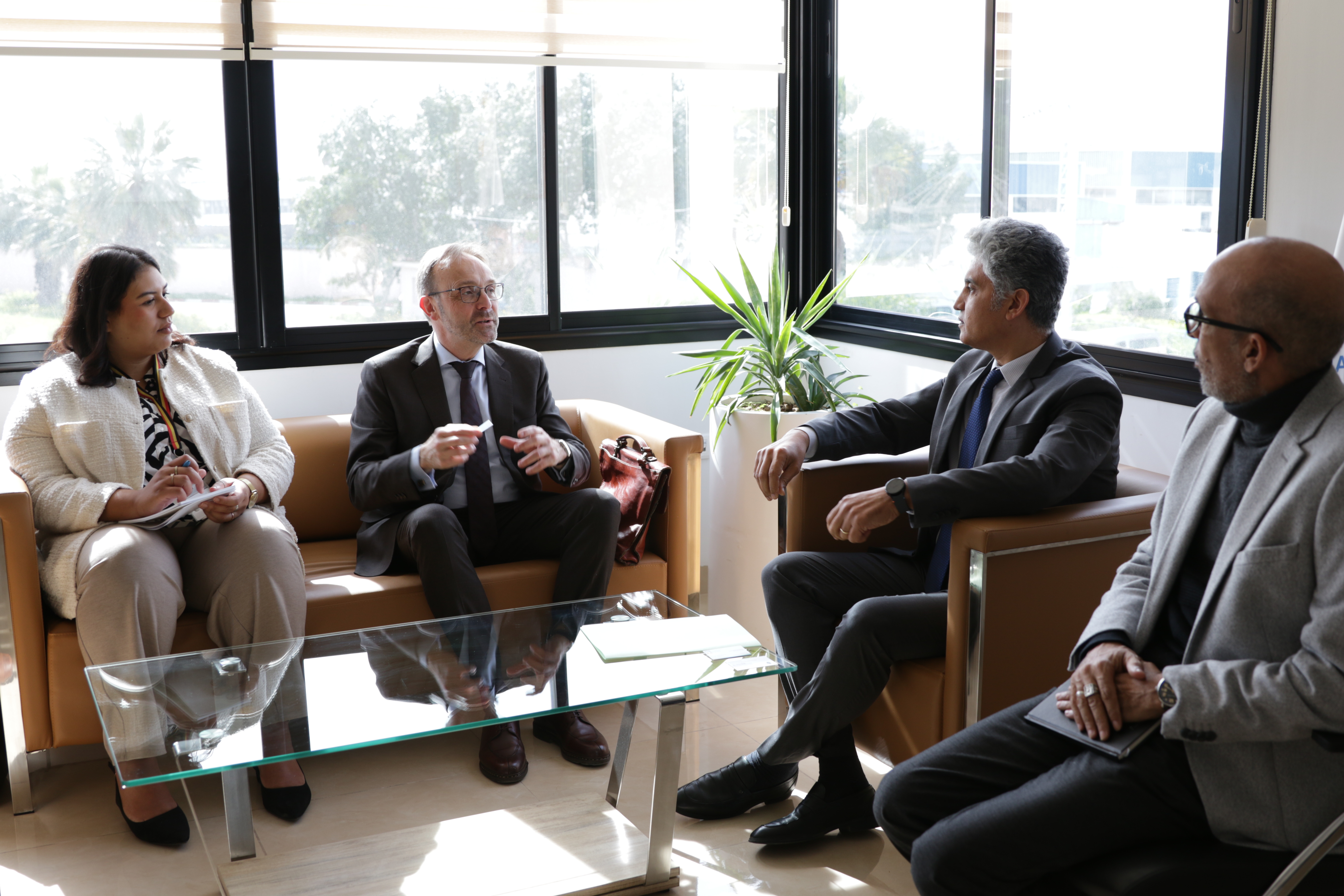 Rencontre entre l’OSS et l’Ambassade de Belgique : Vers un partenariat renforcé pour l’environnement et la résilience