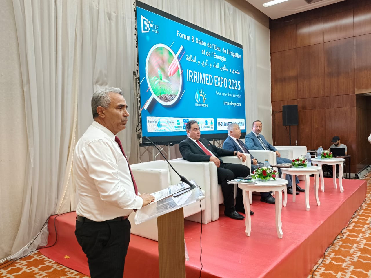 L'Observatoire du Sahara et du Sahel met en lumière les enjeux de la gouvernance de l'eau à l'IRRIMED EXPO 2025