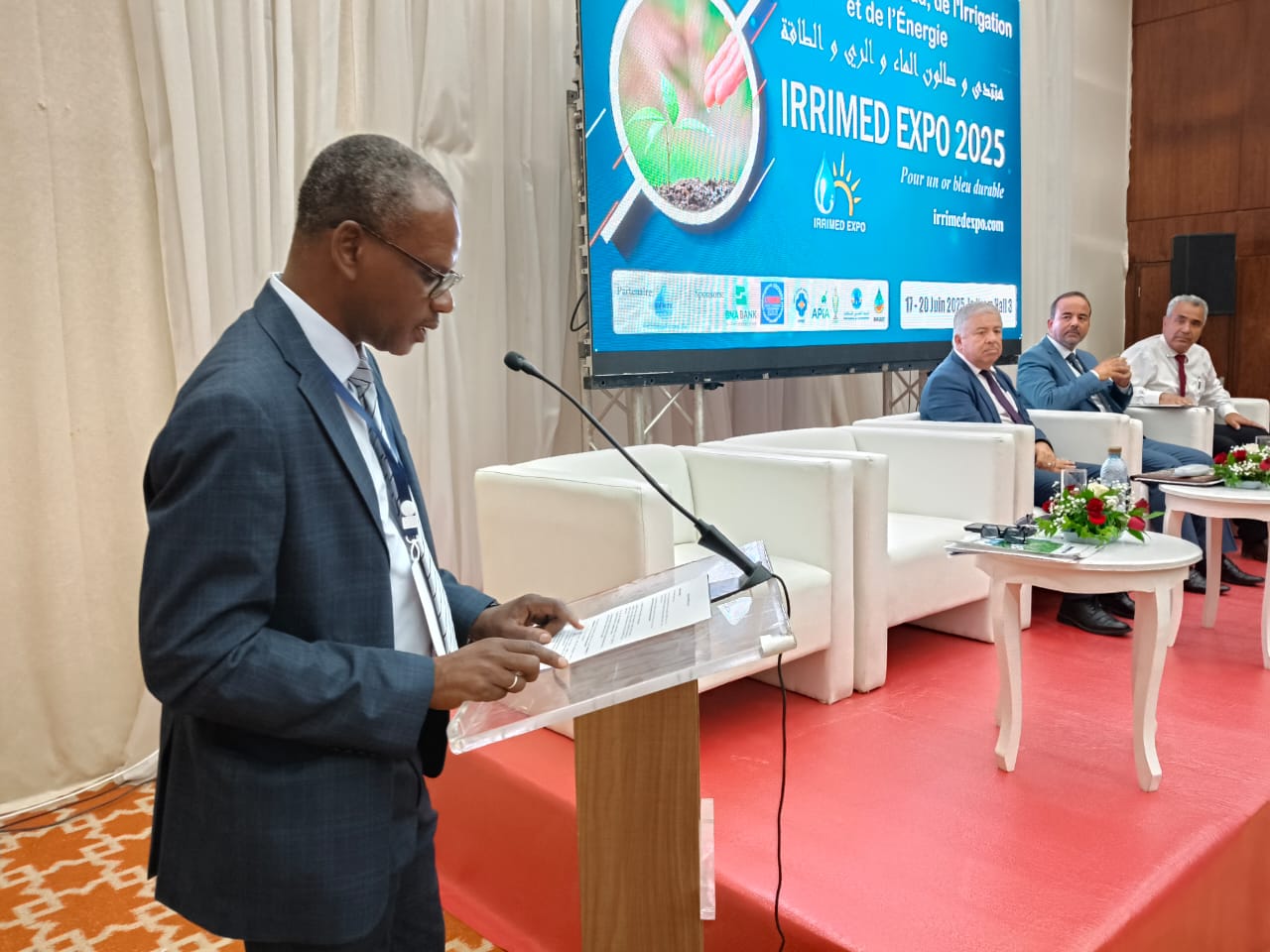 L'Observatoire du Sahara et du Sahel met en lumière les enjeux de la gouvernance de l'eau à l'IRRIMED EXPO 2025