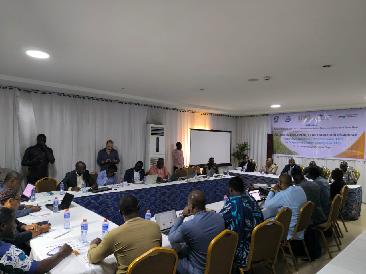 Vers une gouvernance concertée et durable de l’eau du fleuve Mono : lancement du processus ADT/PAS, renforcement des capacités régionales et première réunion du Comité Transfrontalier