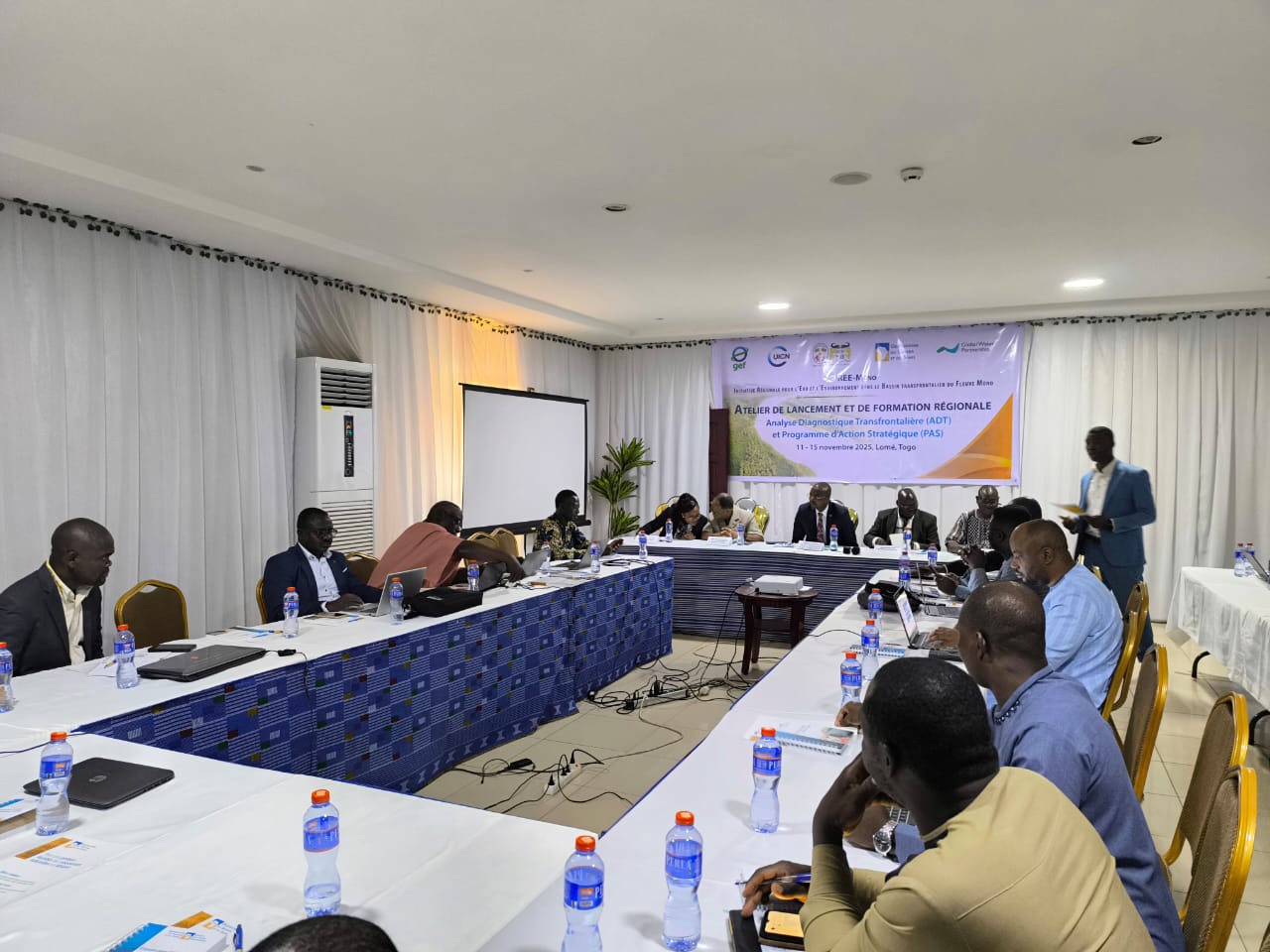 Vers une gouvernance concertée et durable de l’eau du fleuve Mono : lancement du processus ADT/PAS, renforcement des capacités régionales et première réunion du Comité Transfrontalier