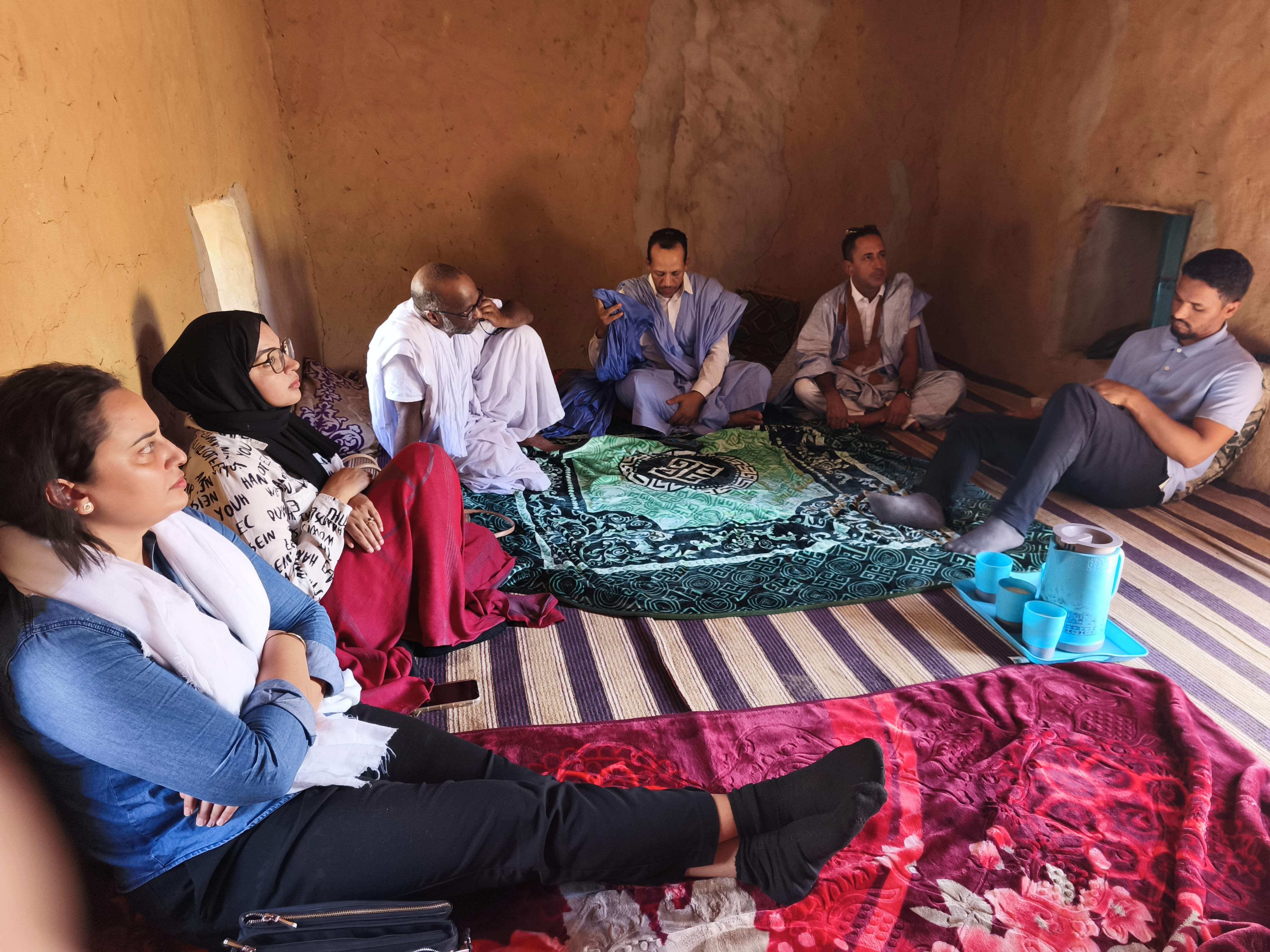 The OSS assesses progress of the NB-ITTAS pilot project in Mauritania to strengthen climate-resilient water resource management in the Dhar basin