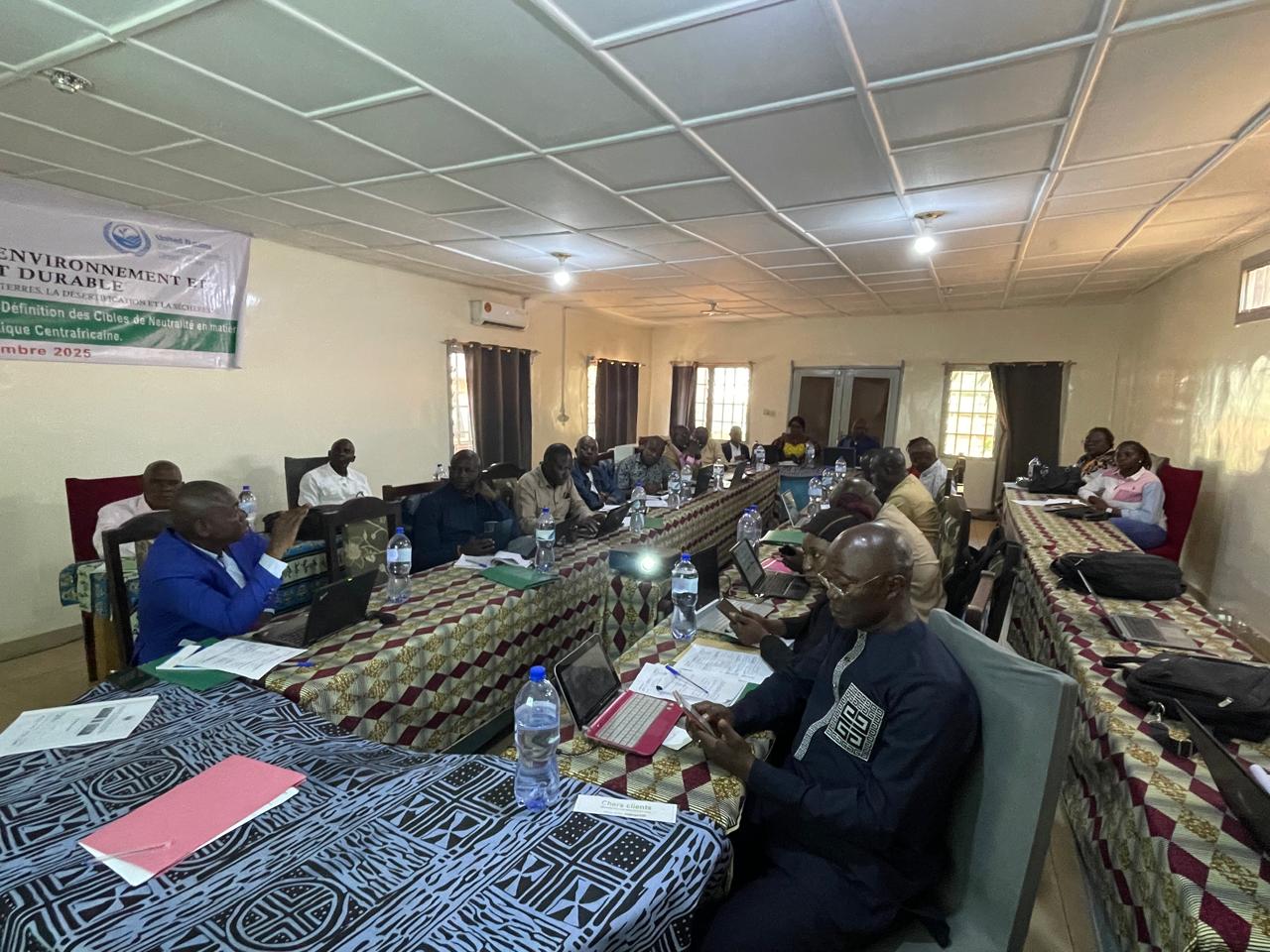 La République centrafricaine consolide son engagement pour la Neutralité en matière de Dégradation des Terres