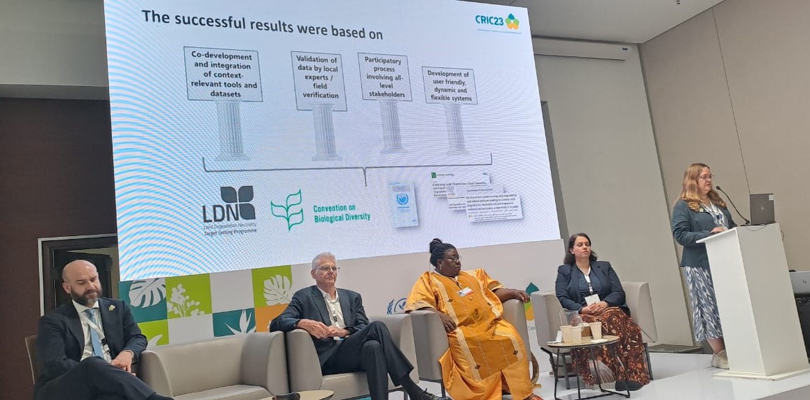 Side-event OSS – Accélérer la neutralité en matière de dégradation des terres : leçons, innovations et partenariats