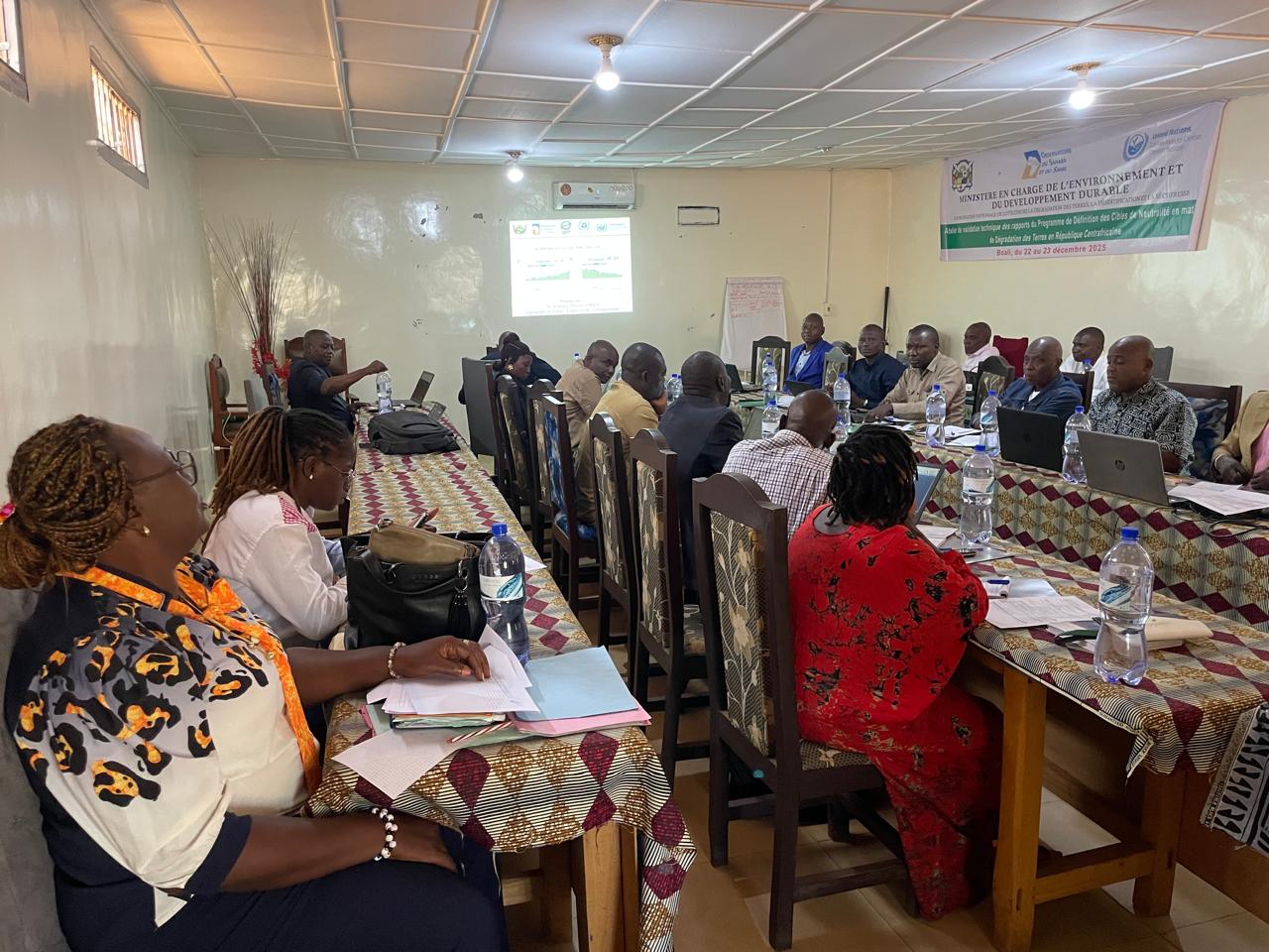  La République centrafricaine consolide son engagement pour la Neutralité en matière de Dégradation des Terres