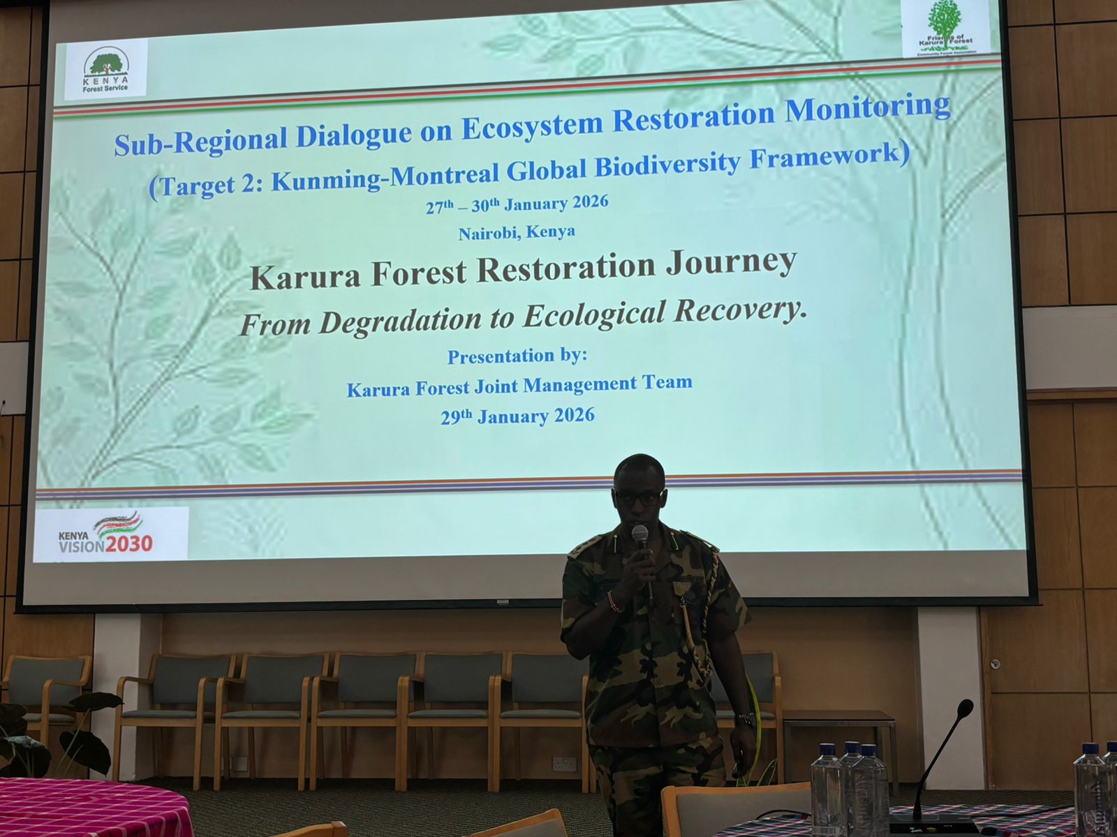OSS’s active participation in the Sub-Regional workshop on biodiversity monitoring and ecosystem restoration. Nairobi, 27–30 January 2026.