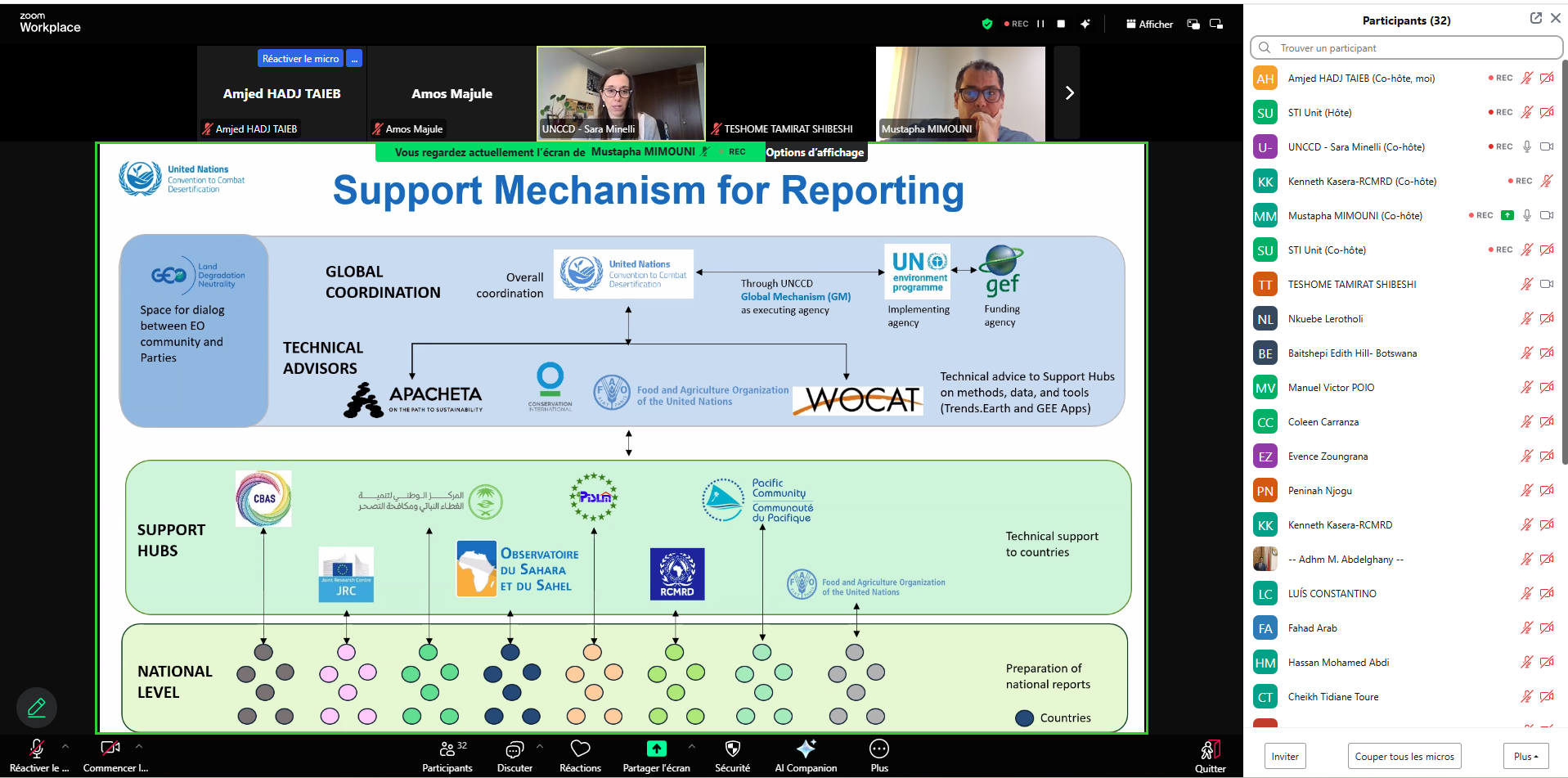 Webinar on Reporting Land Degradation Neutrality to the UNCCD