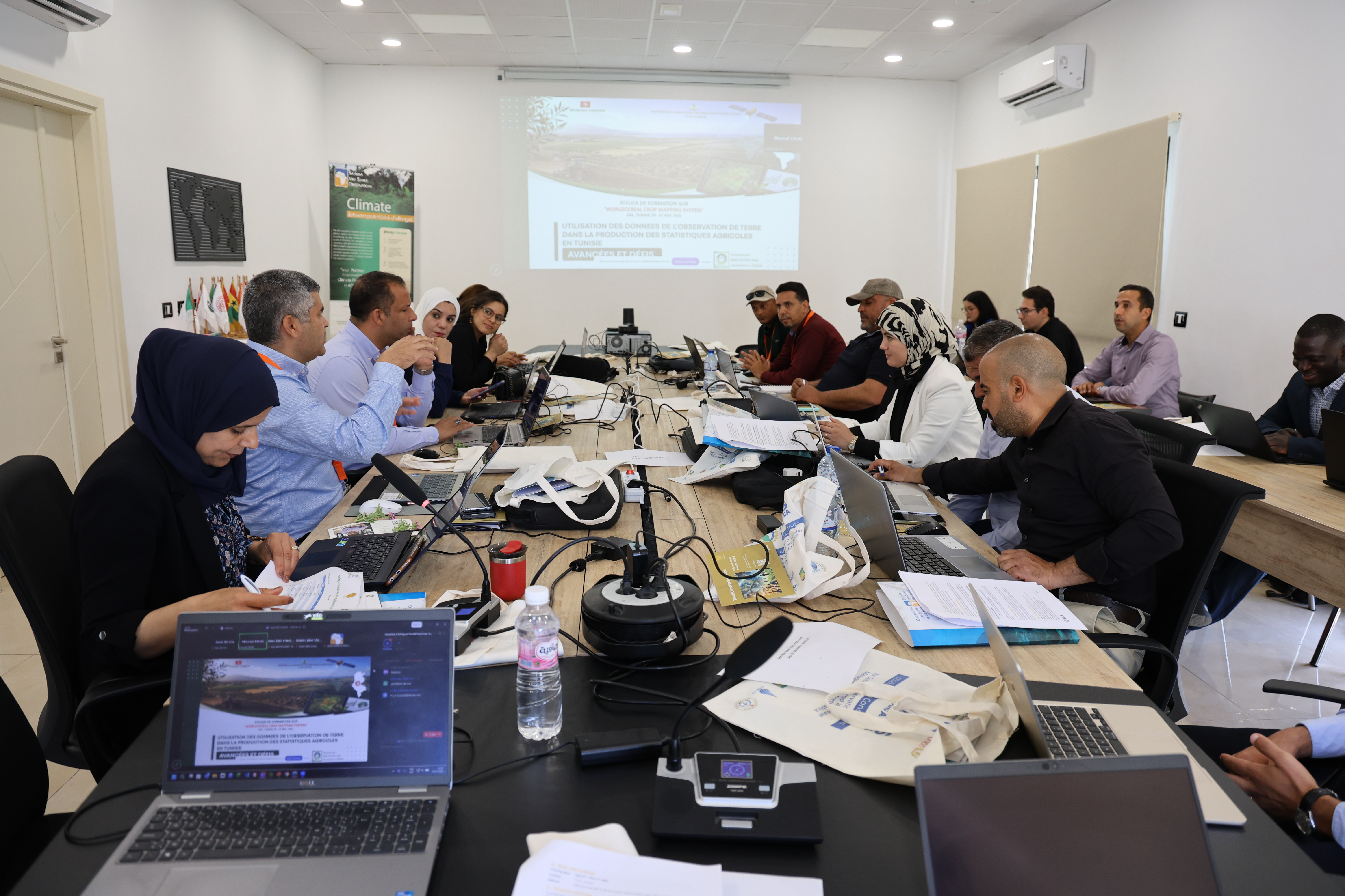 WorldCereal Training in Tunisia: Strengthening Capacities for Sustainable Agriculture and Food Security.