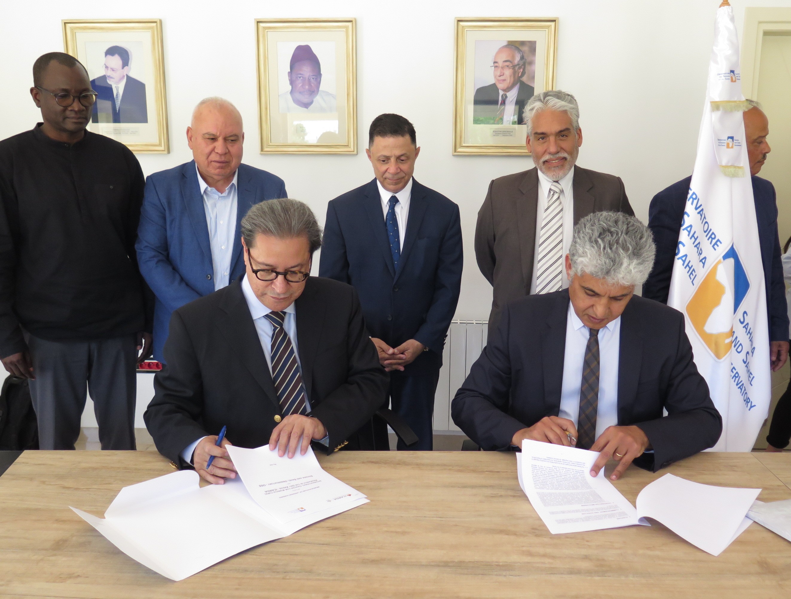 The OSS and ICARDA sign a cooperation agreement for arid areas