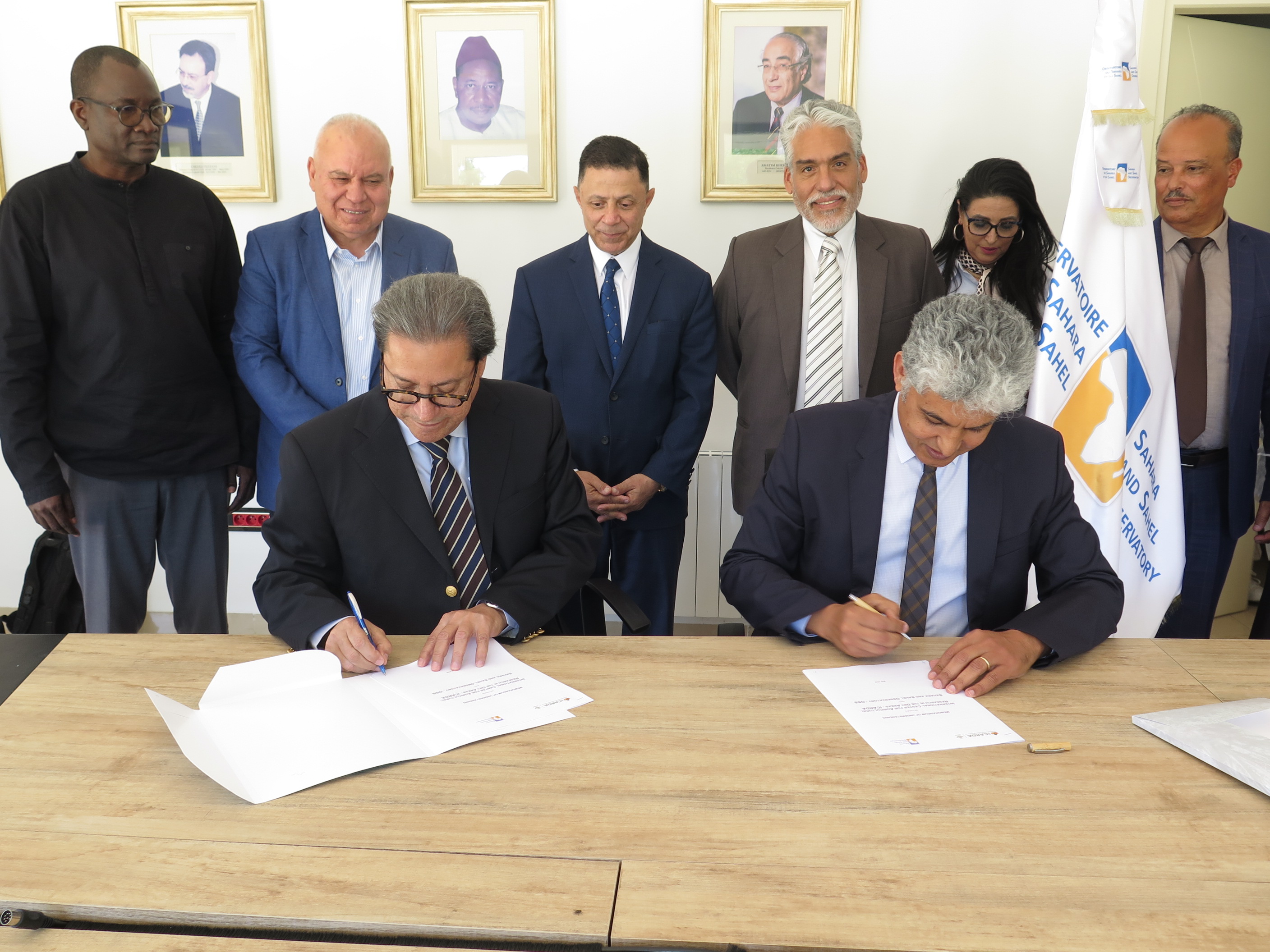 The OSS and ICARDA sign a cooperation agreement for arid areas