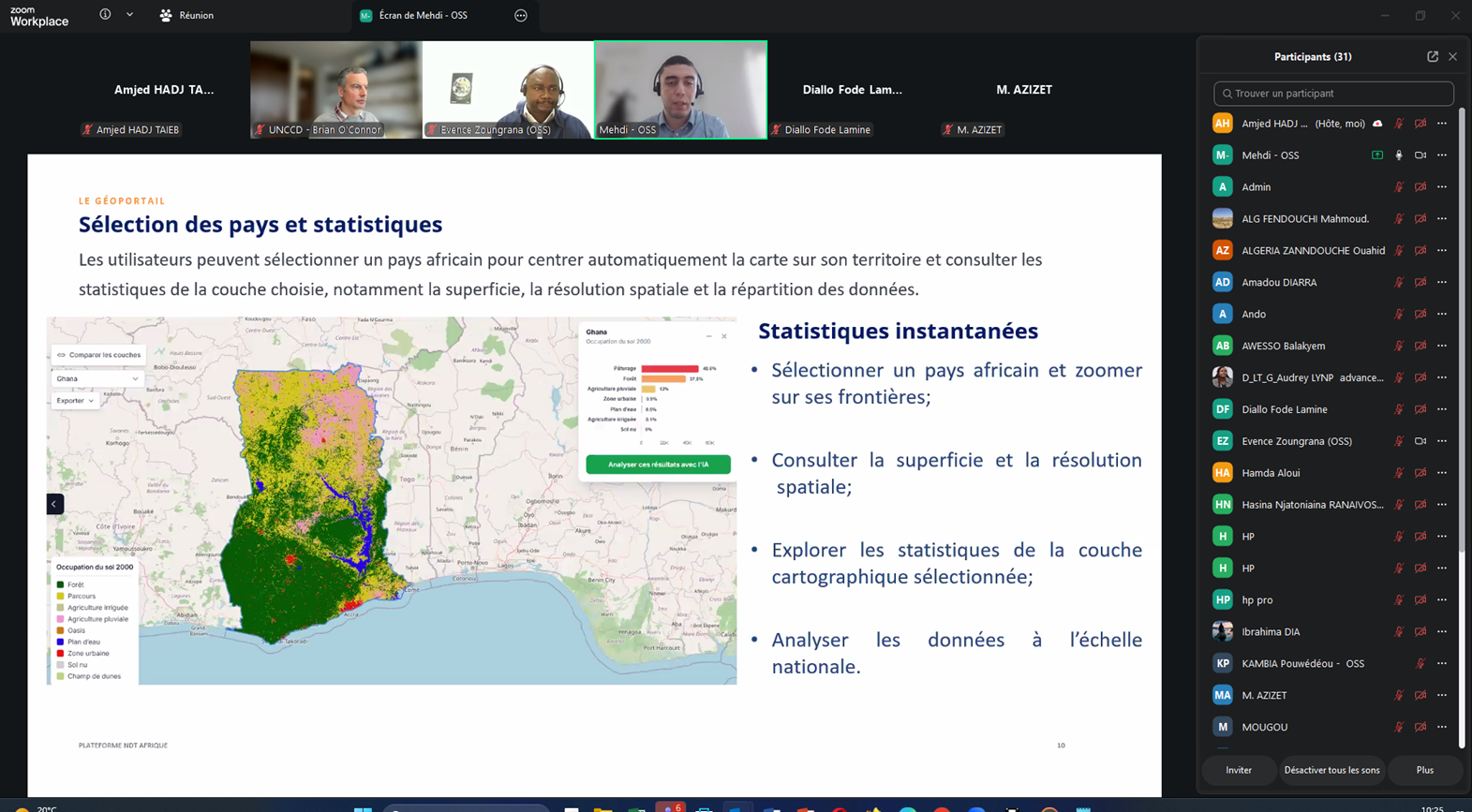 Rapportage 2026 à la CNULCD : l’OSS renforce l’appui aux pays africains avec LDN Afrique