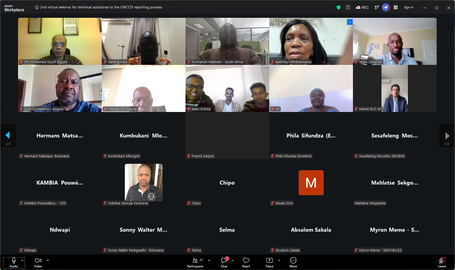 UNCCD 2026 Reporting: OSS Extends Its Support to English-Speaking African Countries